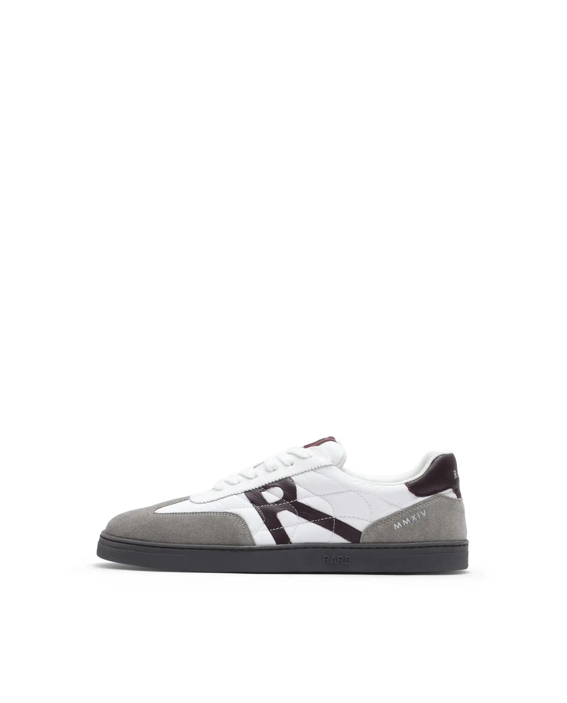 Rare Rabbit Men Atlas White Genuine Suede And Parachute Dual Tone Lace-Up Sneaker Shoes - Image 10