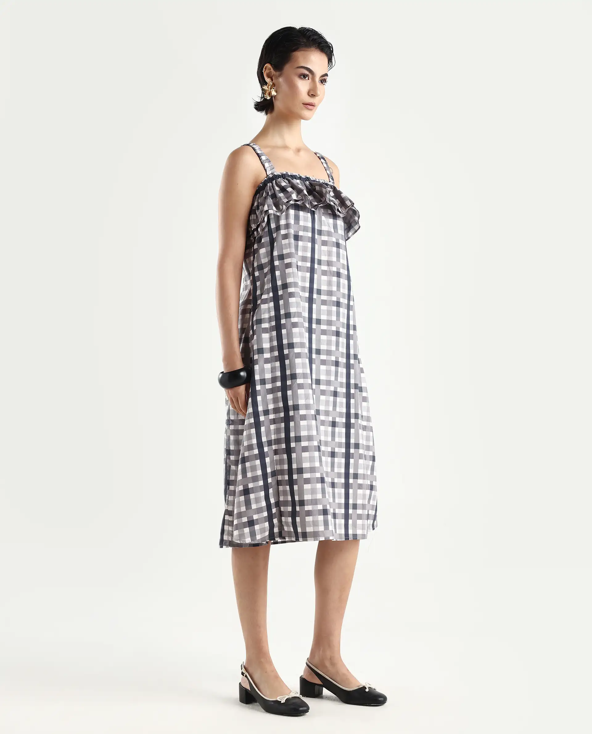 Rareism Women's Aurya Grey Dress - Image 6
