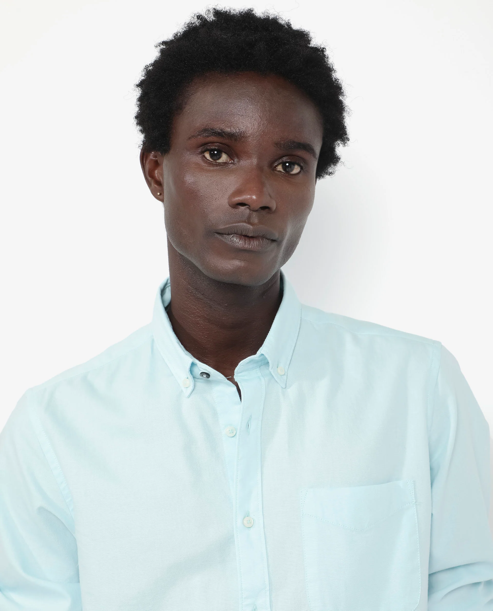 Rare Rabbit Men's Auxfo Turq Cotton Plain Regular Fit Full Sleeve Collared Shirt - Image 4