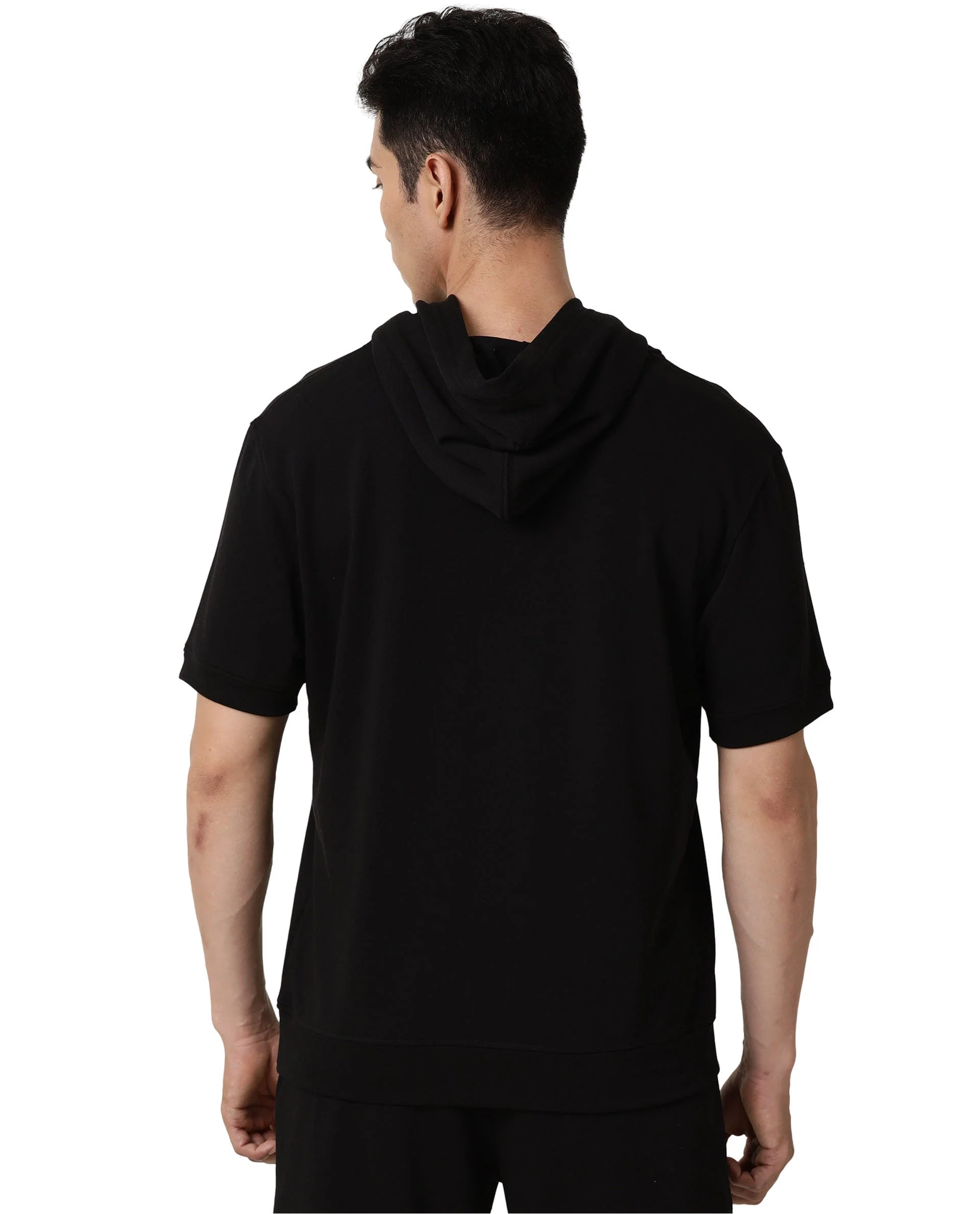 Hoodie Double Black Men - Image 6