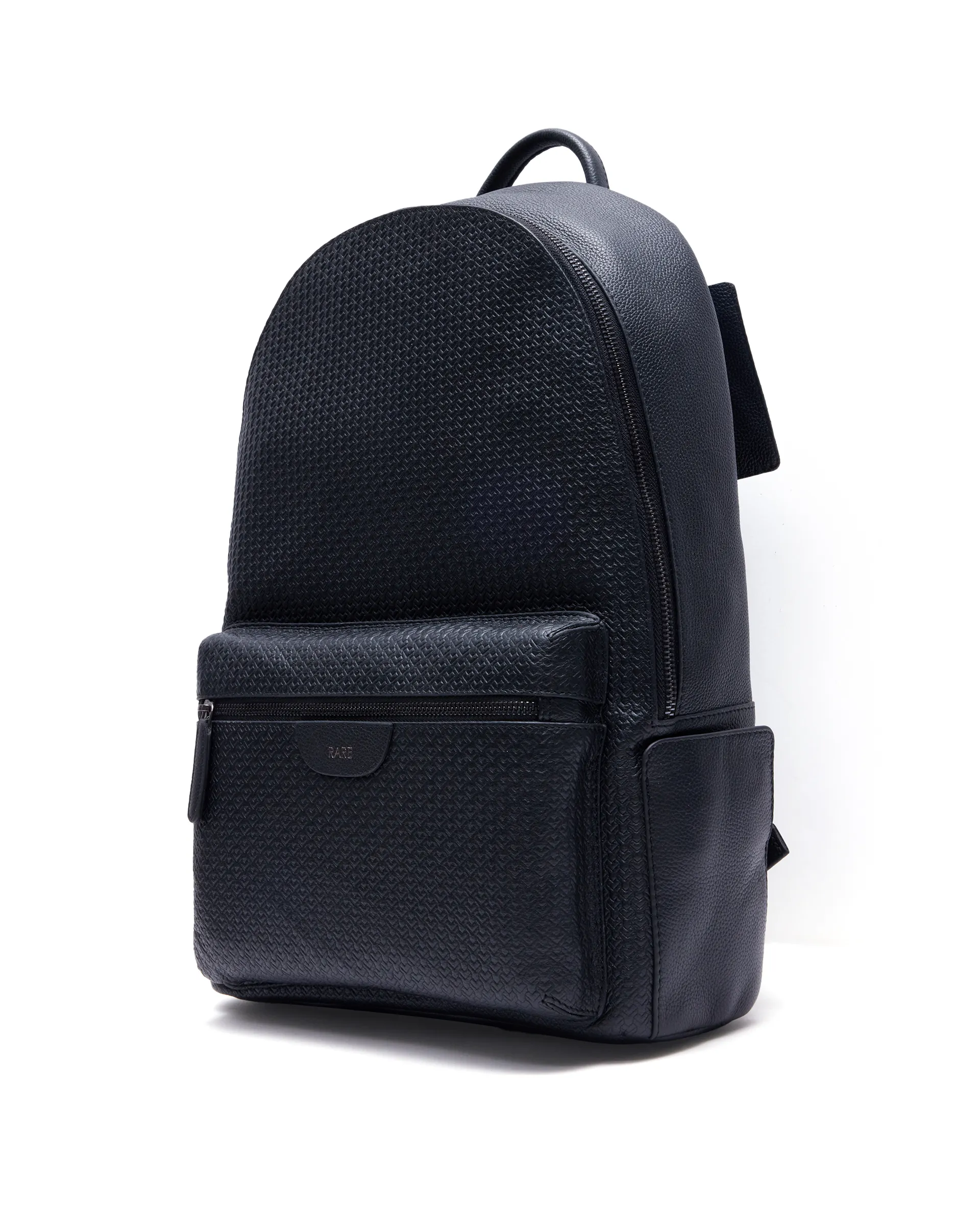 Rare Rabbit Men Axiel Black Leather Bags - Image 11