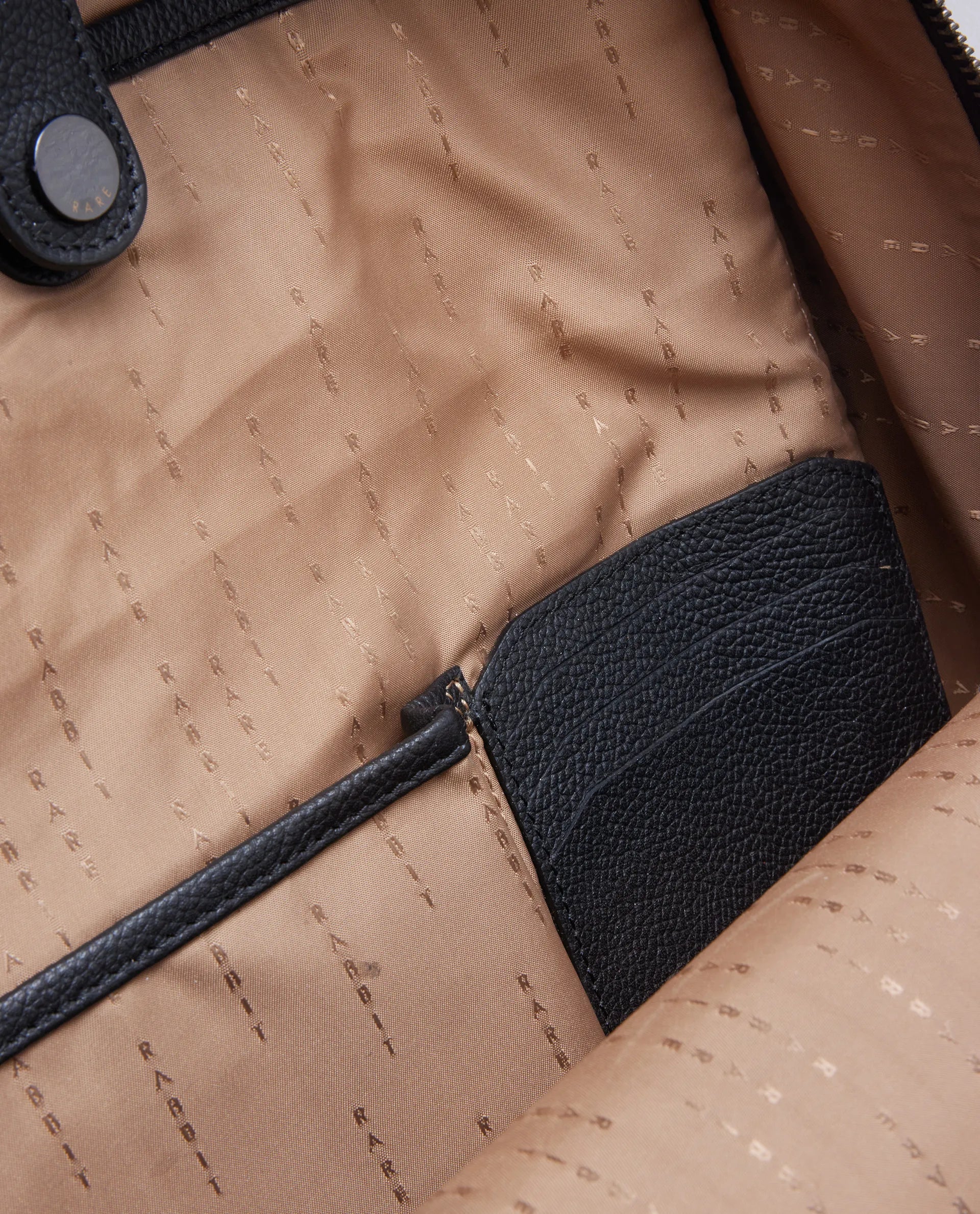 Rare Rabbit Men Axiel Black Leather Bags - Image 12