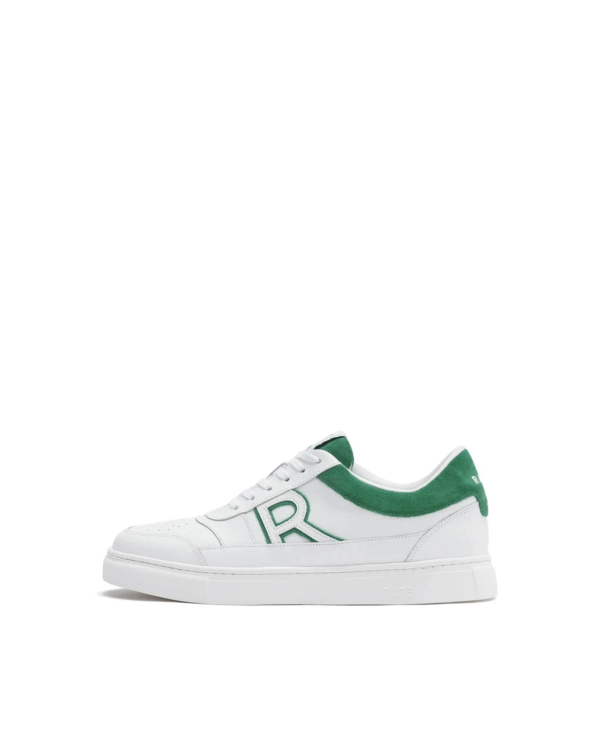 Rare Rabbit Men Axiom Green Premium Suede Genuine Leather Dualtone Lace-Up Shoes - Image 9