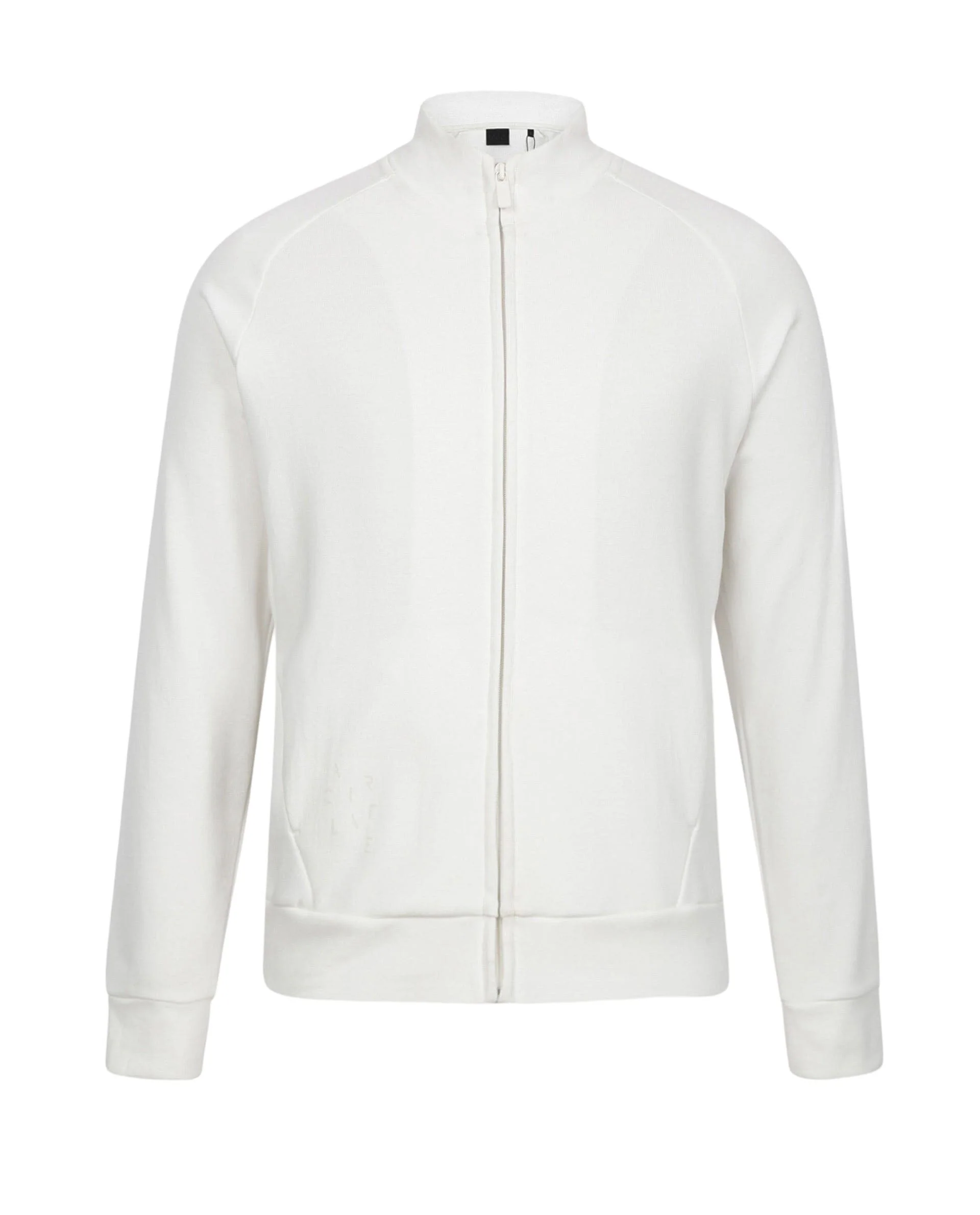Rare Rabbit Articale Men's Azil Ivory White High Neck Zip-Up Jacket - Image 6