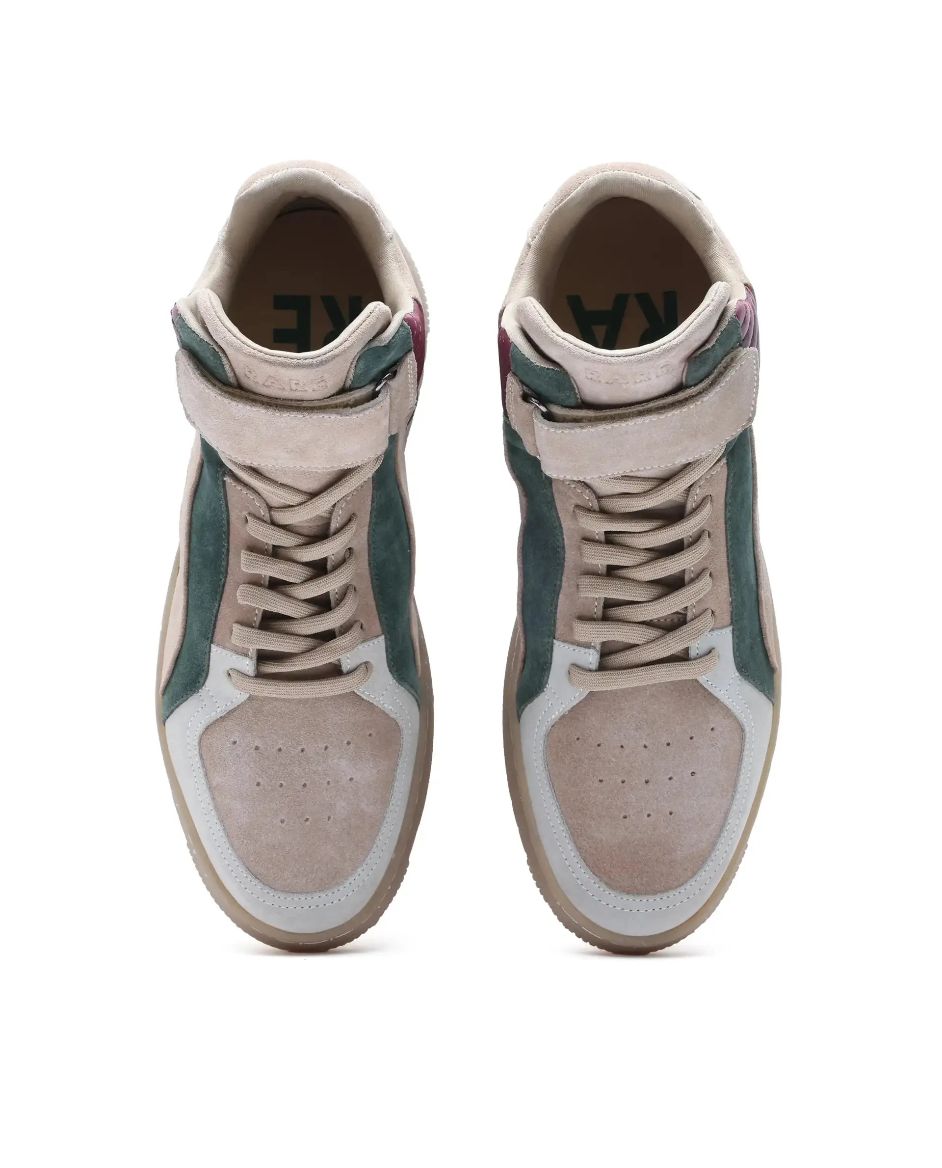 Rare Rabbit Men's Bacu Beige Lace-Up Suede Leather Closure Boots - Image 2
