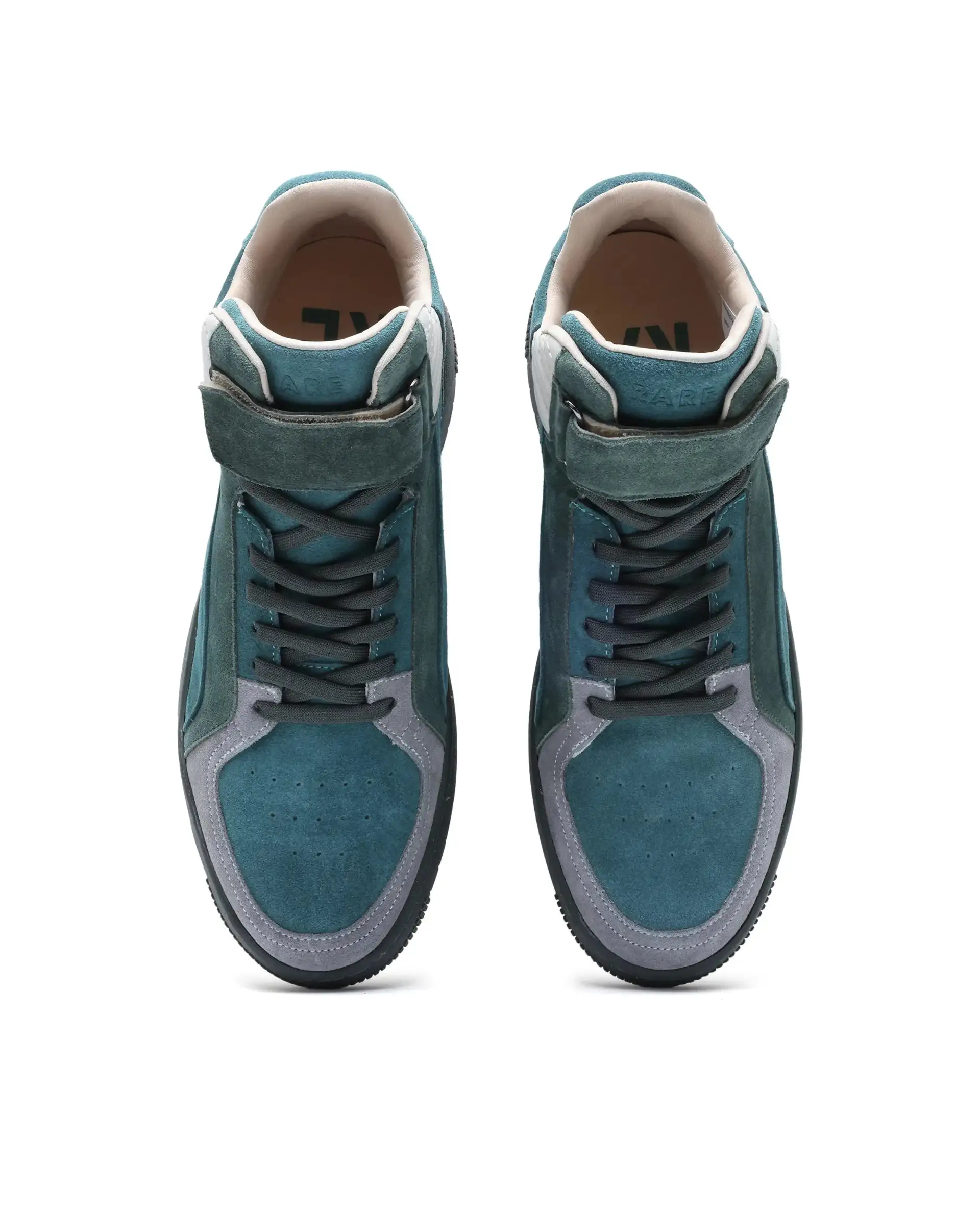 Rare Rabbit Men's Bacu Green Lace-Up Suede Leather Closure Boots - Image 7