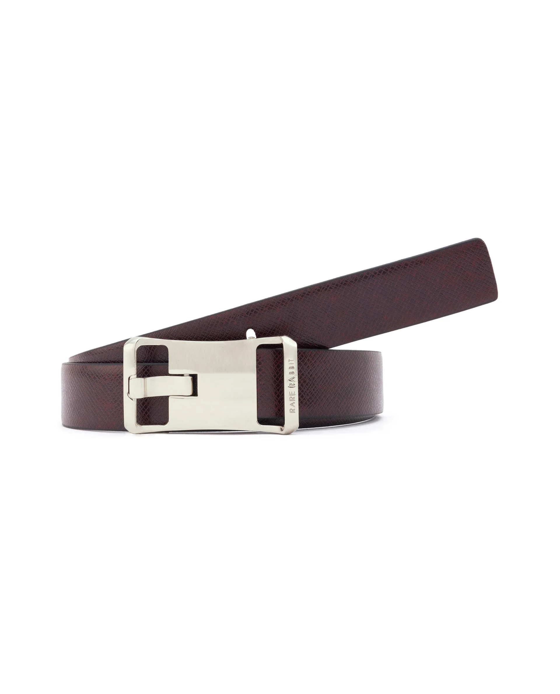 Rare Rabbit Men's Barton Black Belt Leather - Image 7