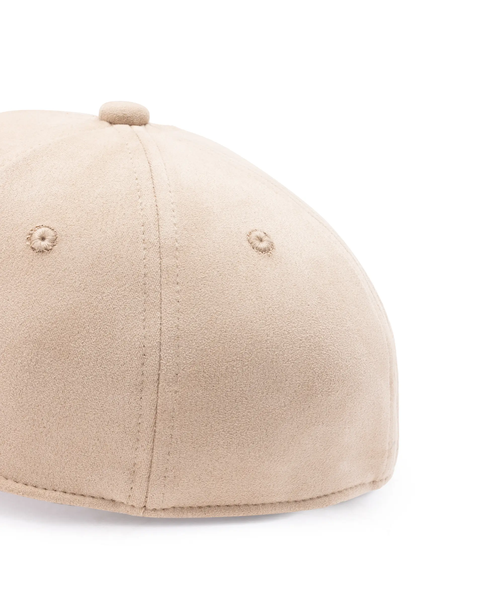 Rare Rabbit Men Base Beige Monotone Color Silicone Badge Branding Cap - Image 4