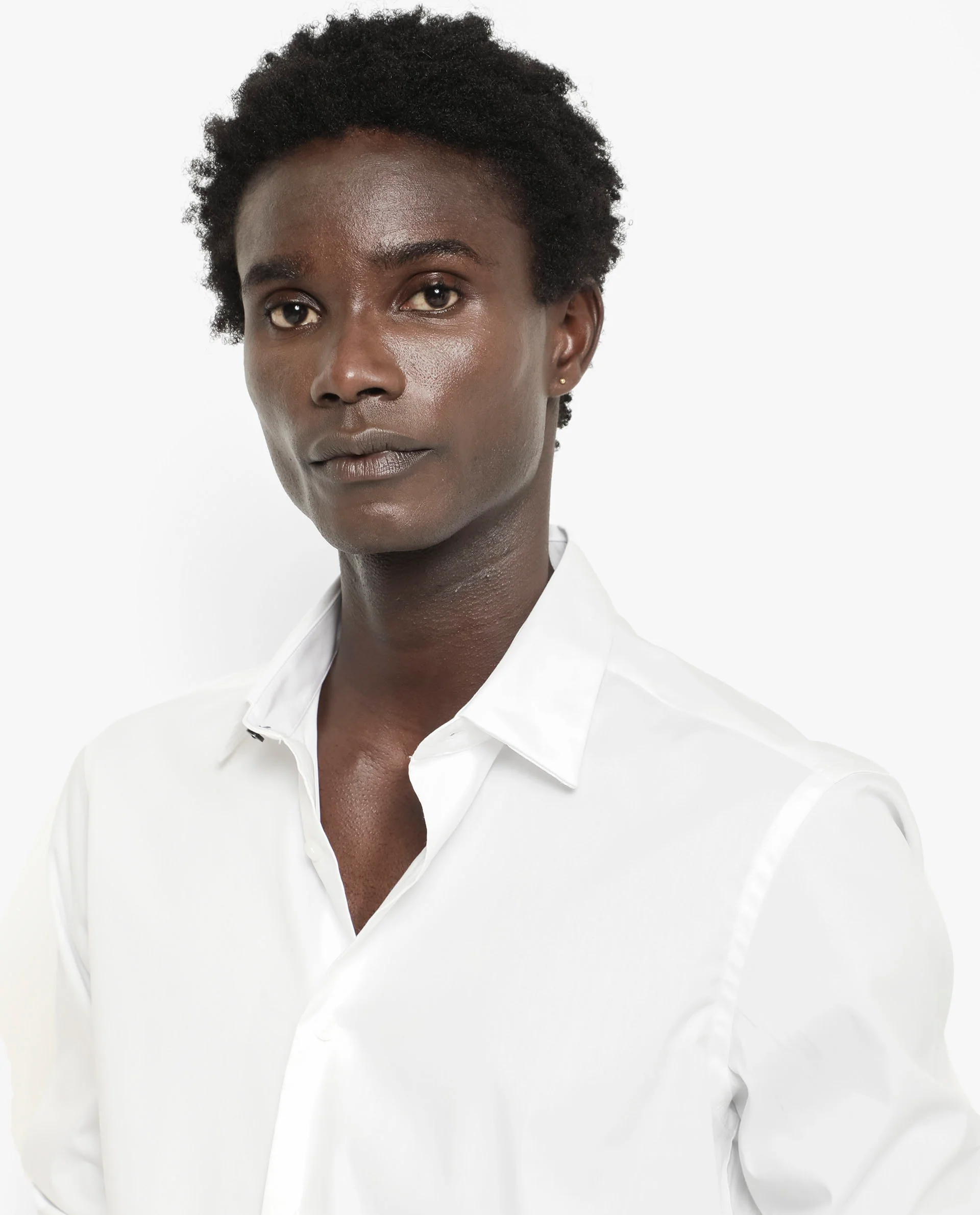 Rare Rabbit Men's Benedict White Cotton Plain Regular Fit Full Sleeve Collared Shirt - Image 4