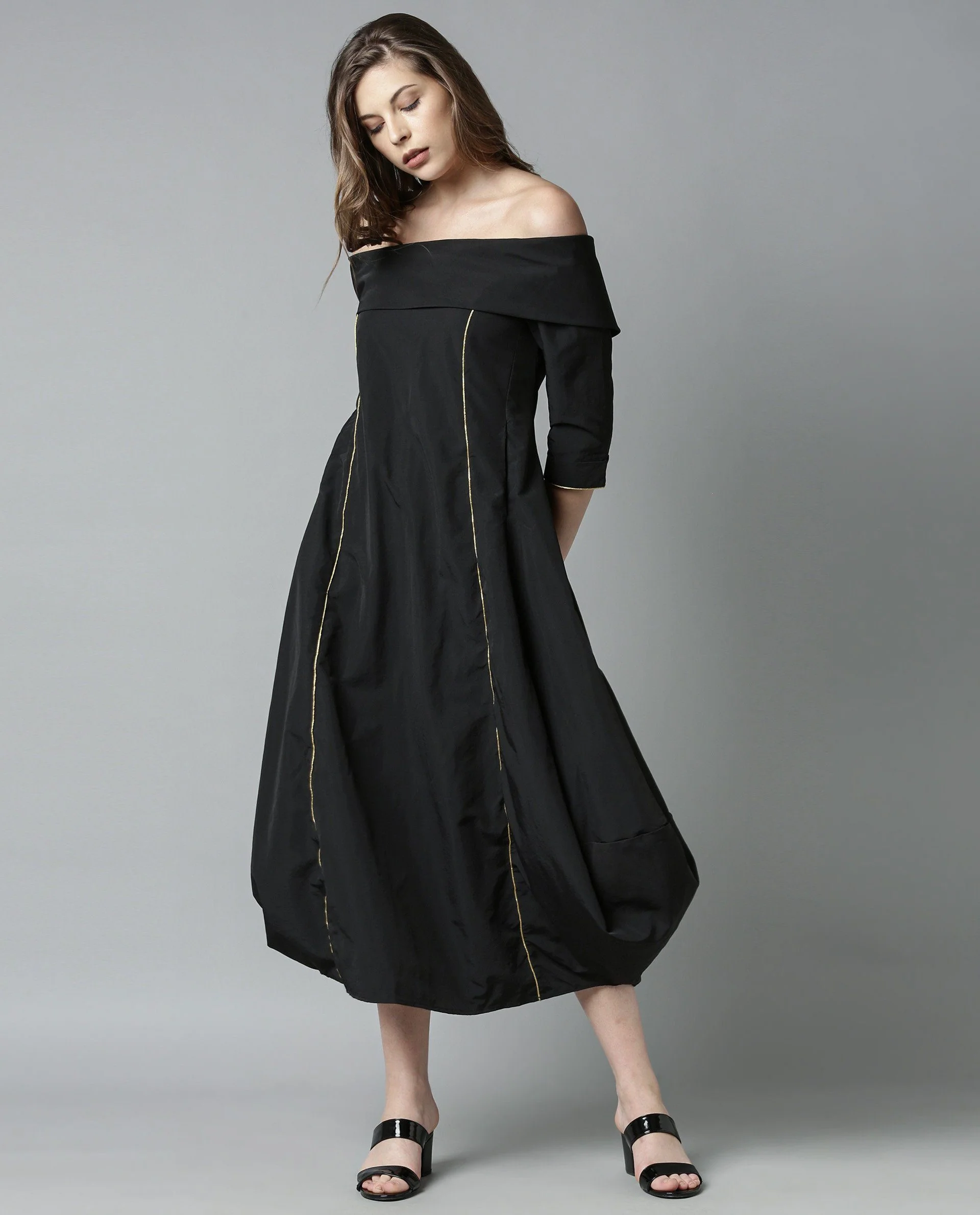 Rareism Women's Bless Black Dress