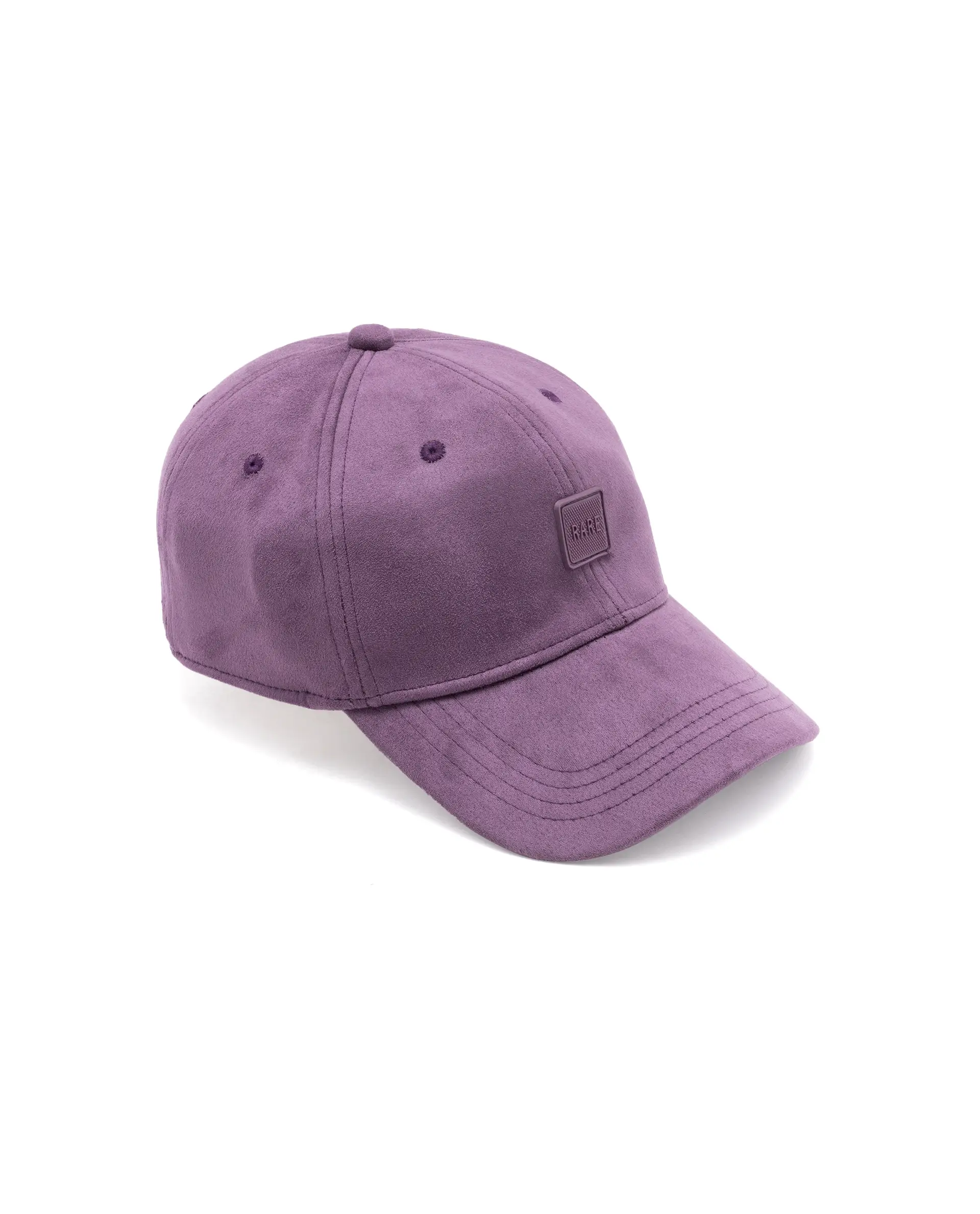 Rare Rabbit Men Bolem Purple Monotone Color Silicone Badge Branding Cap - Image 5