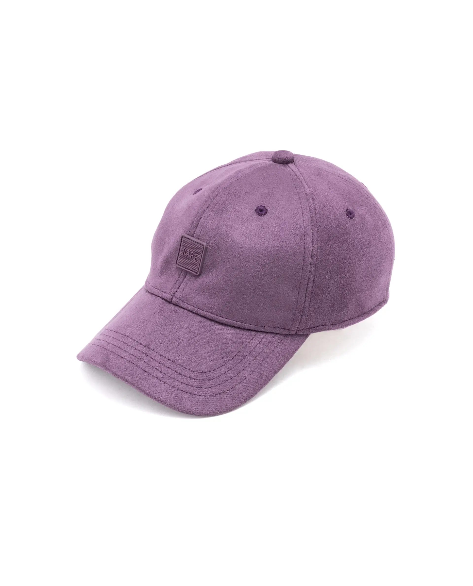 Rare Rabbit Men Bolem Purple Monotone Color Silicone Badge Branding Cap - Image 7