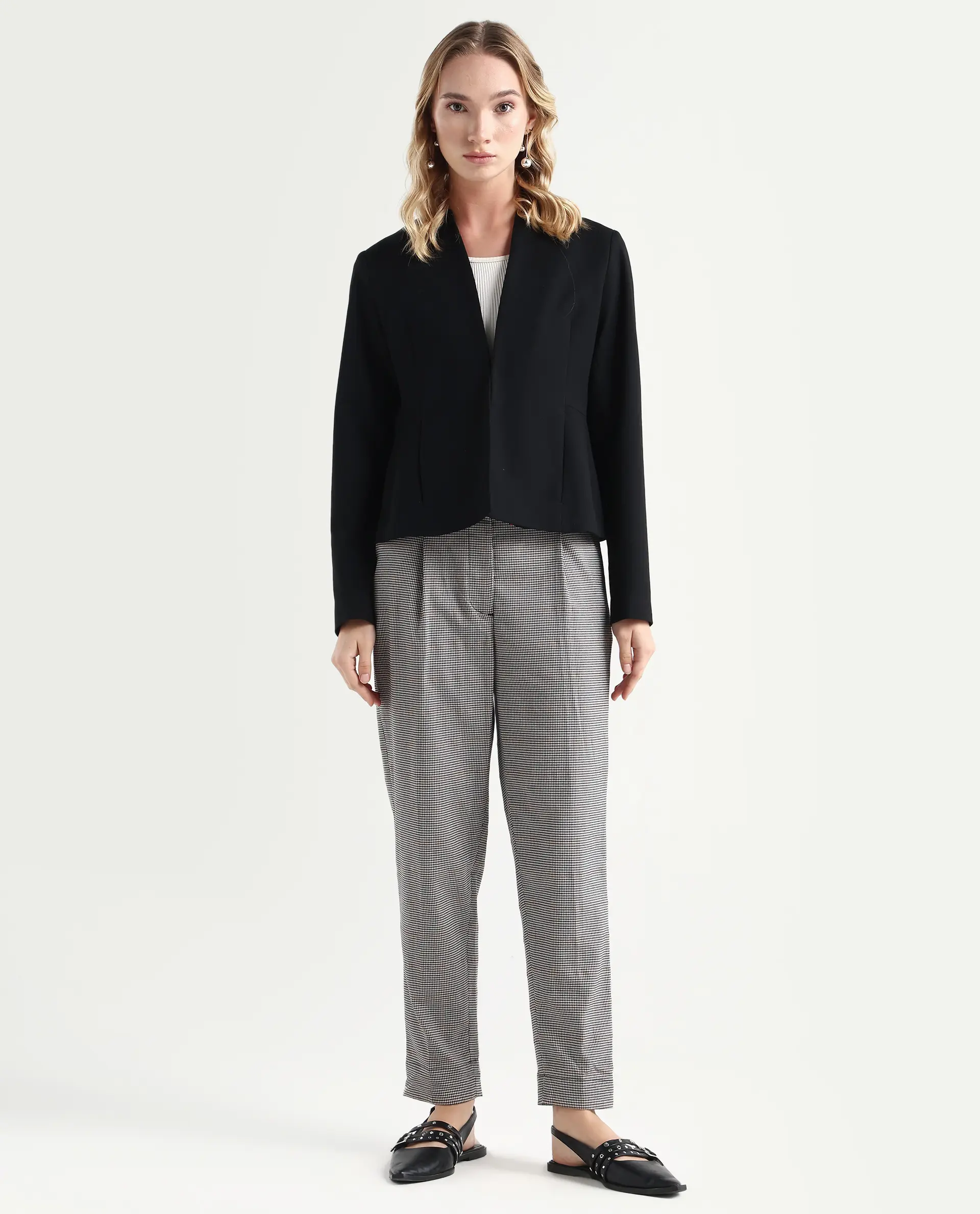 Rareism Women's Bono Beige Trouser - Image 4
