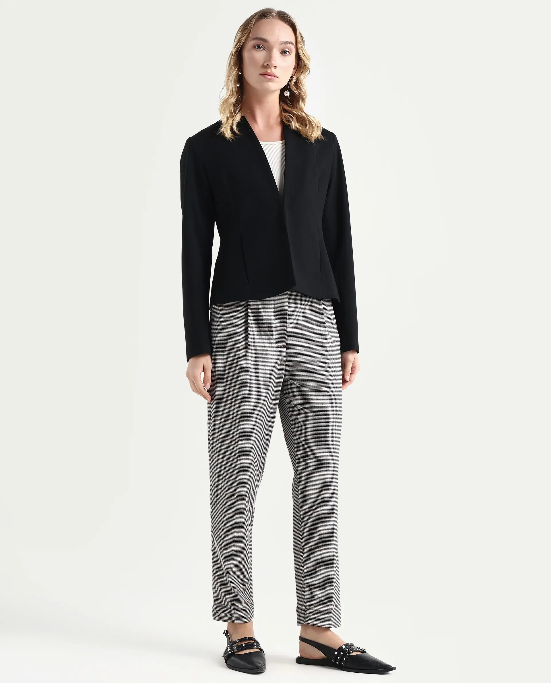 Rareism Women's Bono Beige Trouser - Image 6