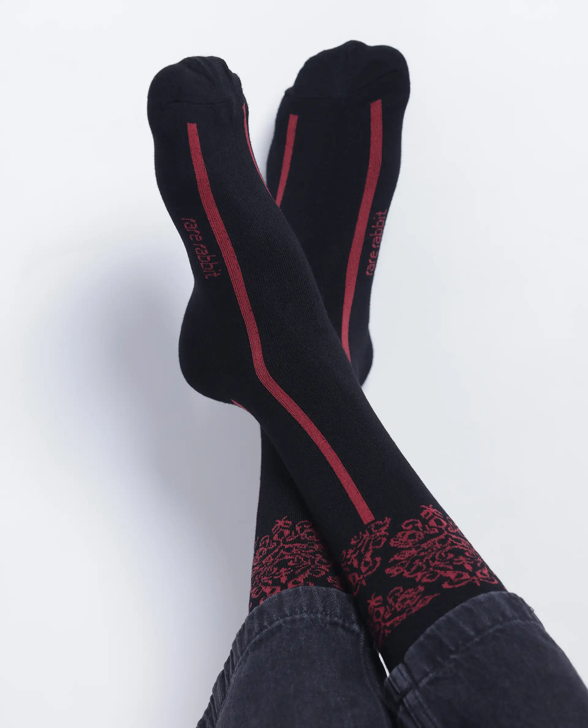 Rare Rabbit Men Border Assorted Socks - Image 5