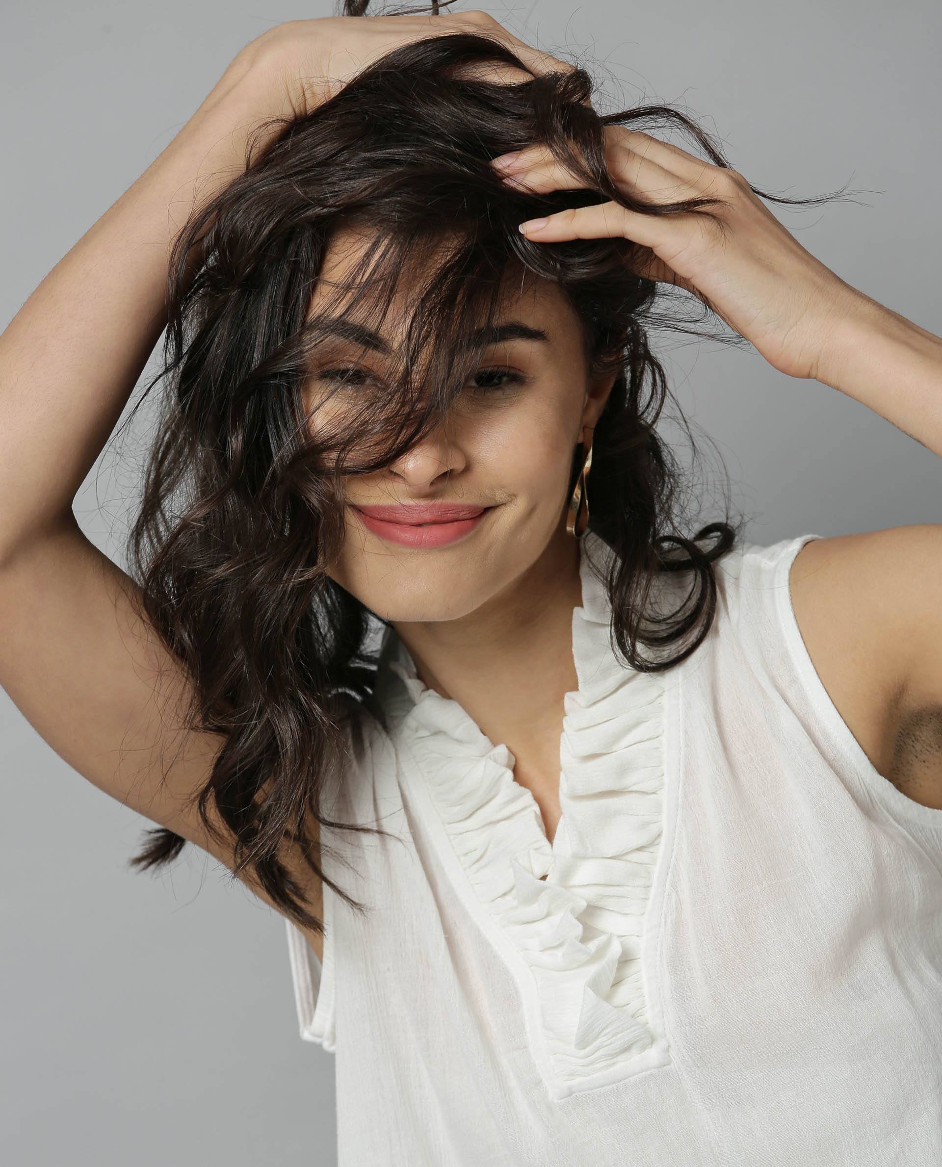 Rareism Women Breeze White Top Sleeveless - Image 3