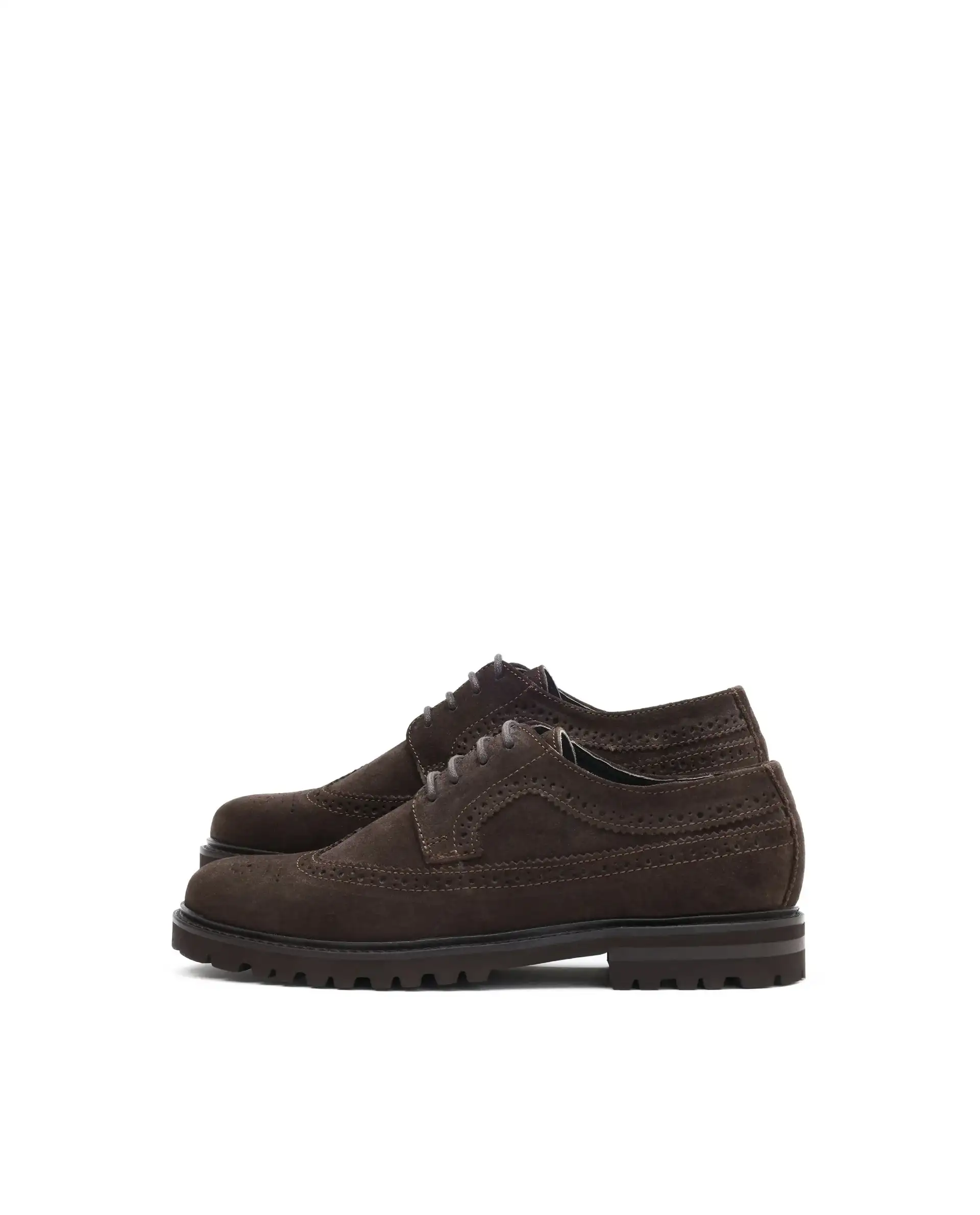 Rare Rabbit Men Brix Coffee Suede Lace-Up Closure Shoes - Image 6