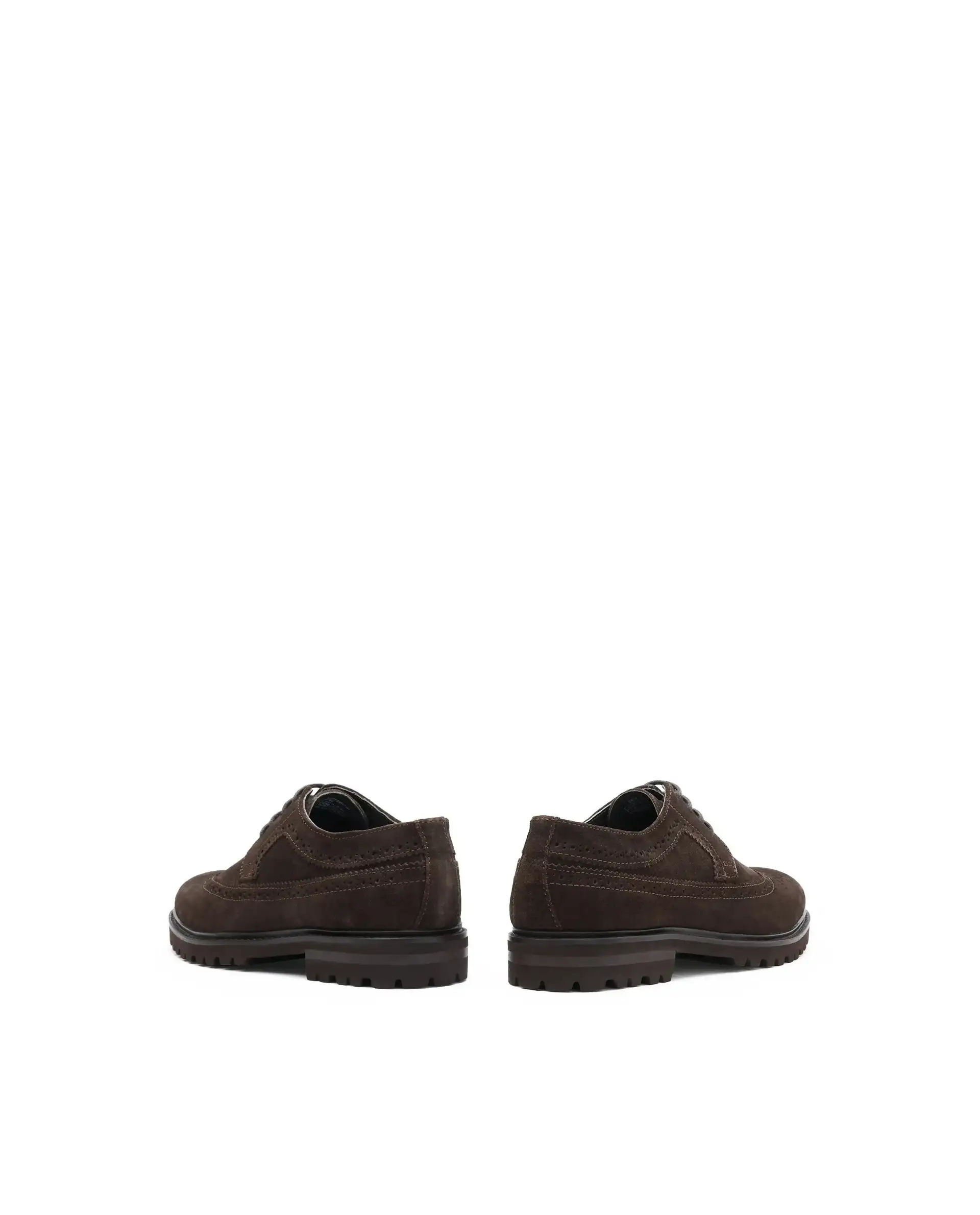 Rare Rabbit Men Brix Coffee Suede Lace-Up Closure Shoes - Image 8