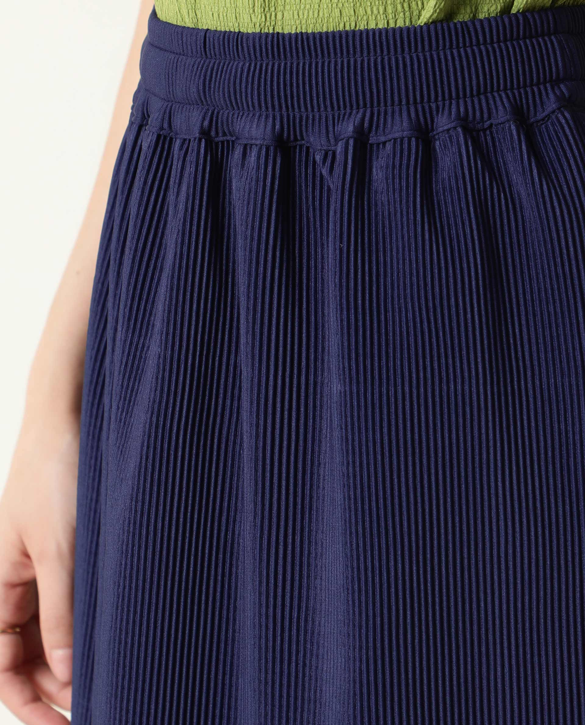 Rareism Women's Browse Navy Skirt - Image 3
