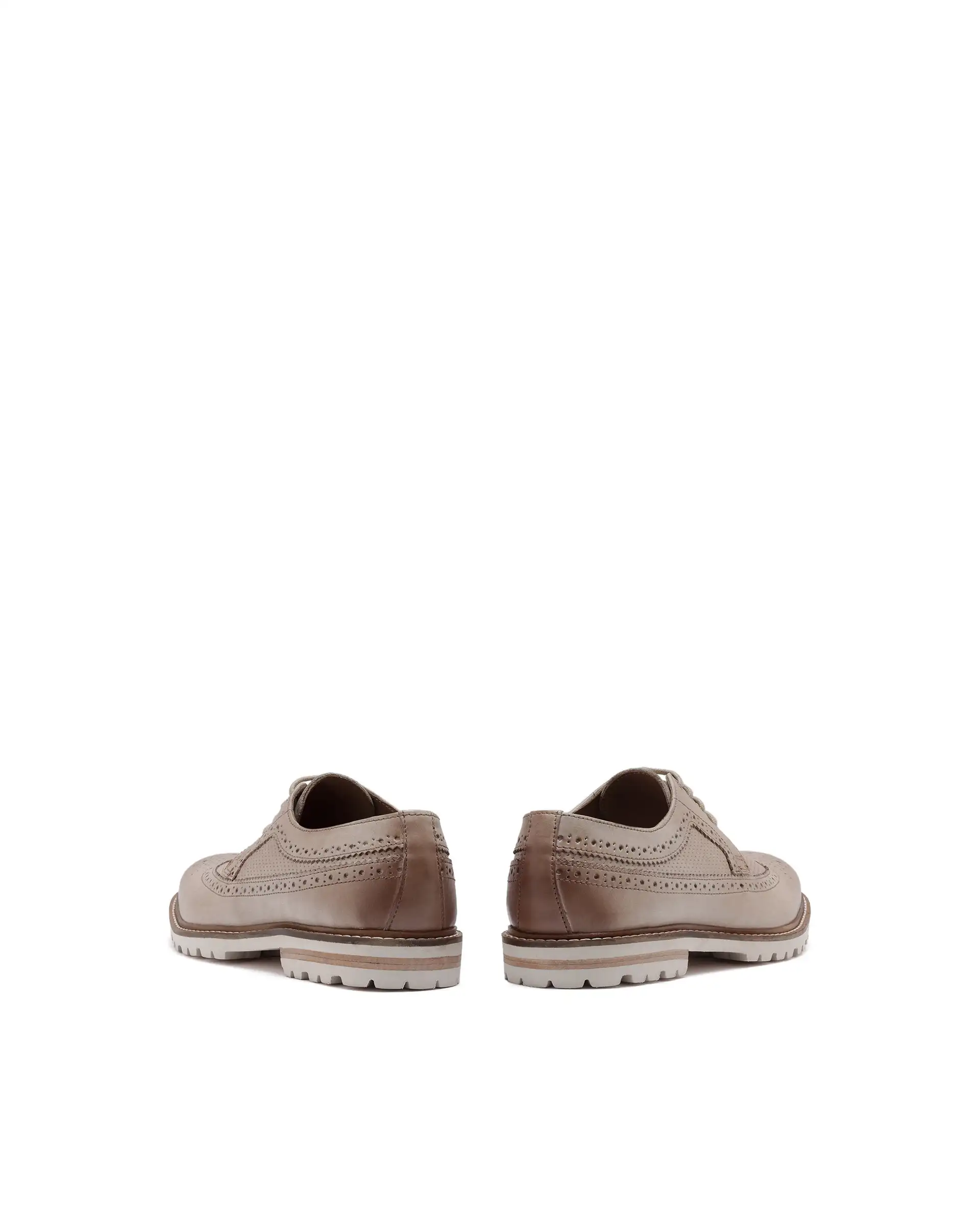 Rare Rabbit Men Brox Tan Lace-Up Shoes - Image 6