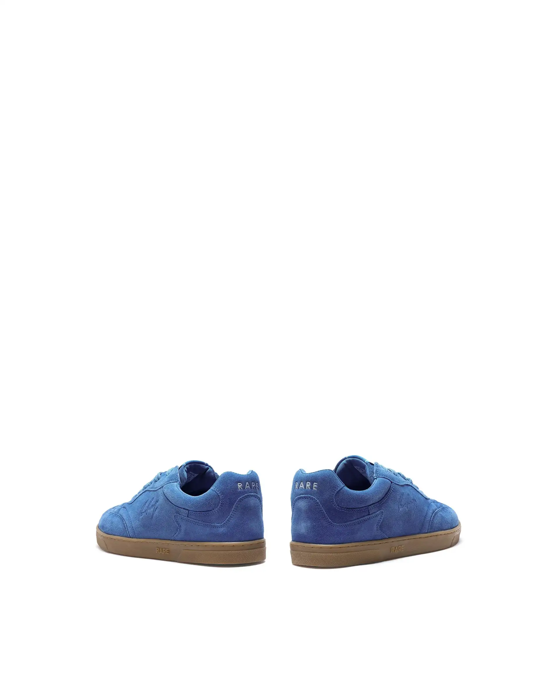 Rare Rabbit Men's Burnie Blue Lace-Up Closure Suede Sneaker - Image 5