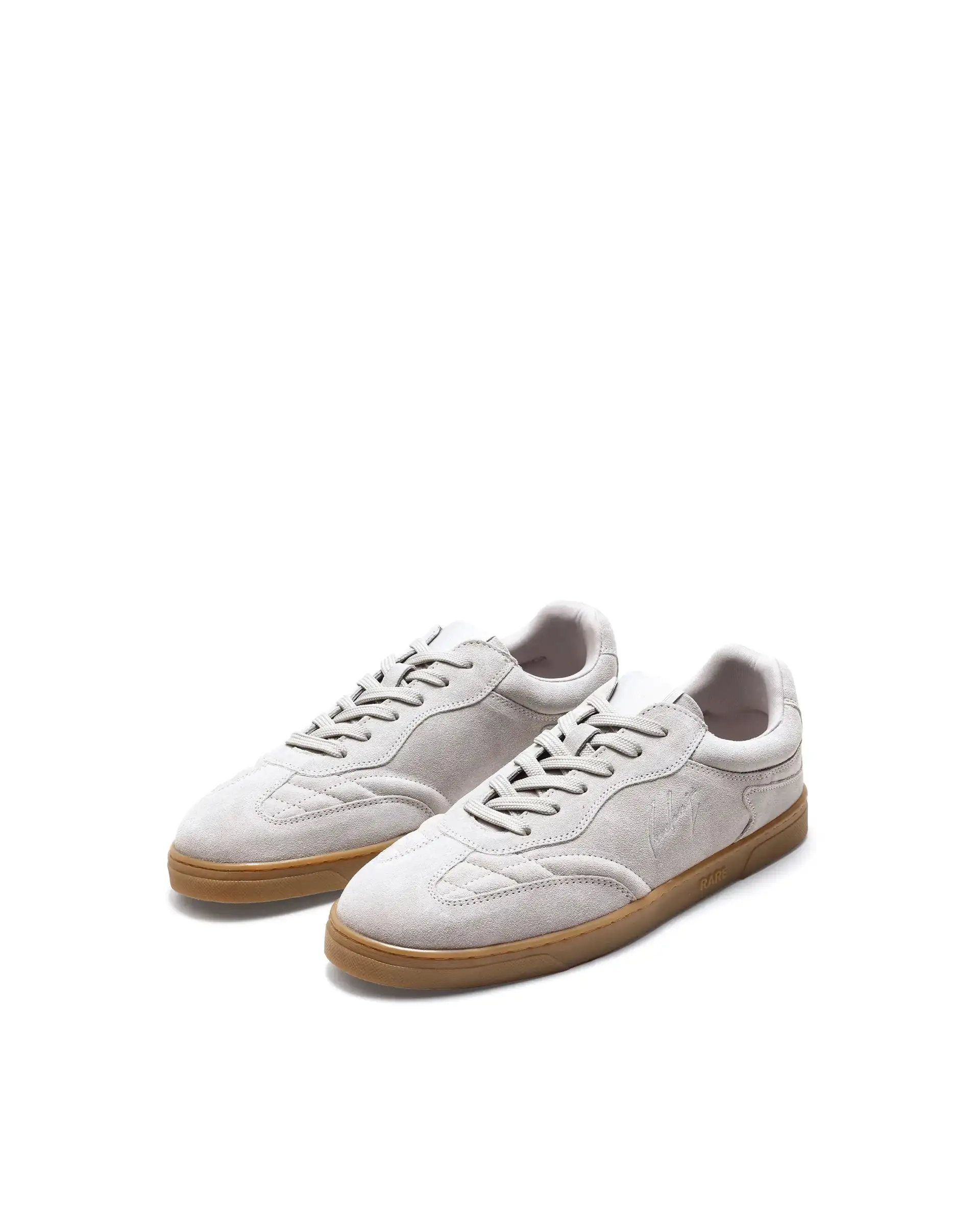 Rare Rabbit Men's Burnie Grey Lace-Up Closure Suede Sneaker - Image 3