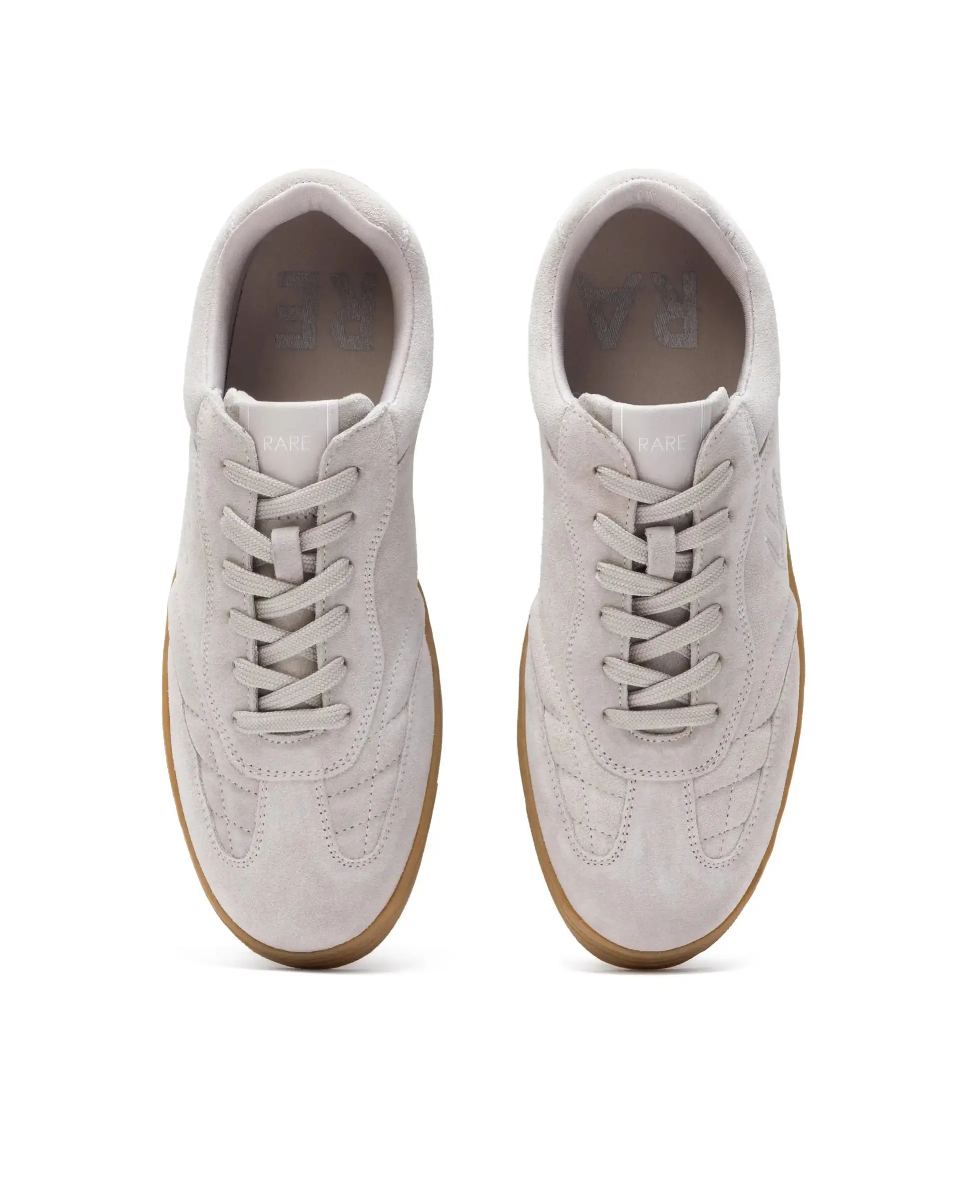 Rare Rabbit Men's Burnie Grey Lace-Up Closure Suede Sneaker - Image 4