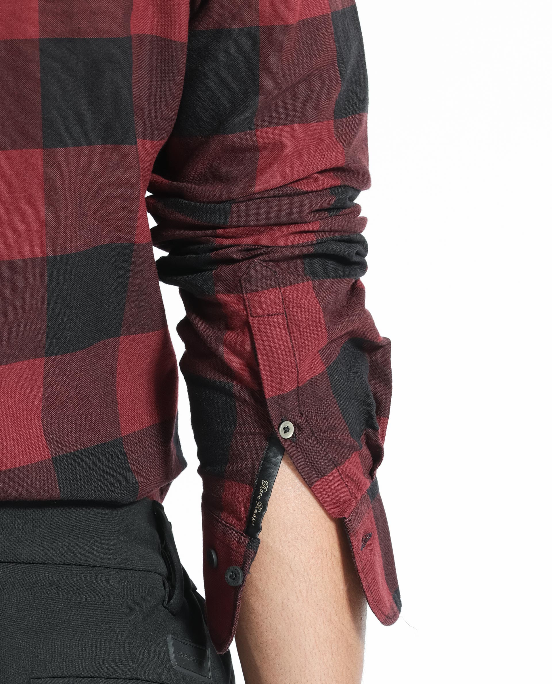 Rare Rabbit Men's Byre Multi Cotton Checked Print Regular Fit Full Sleeve Collared Shirt - Image 9