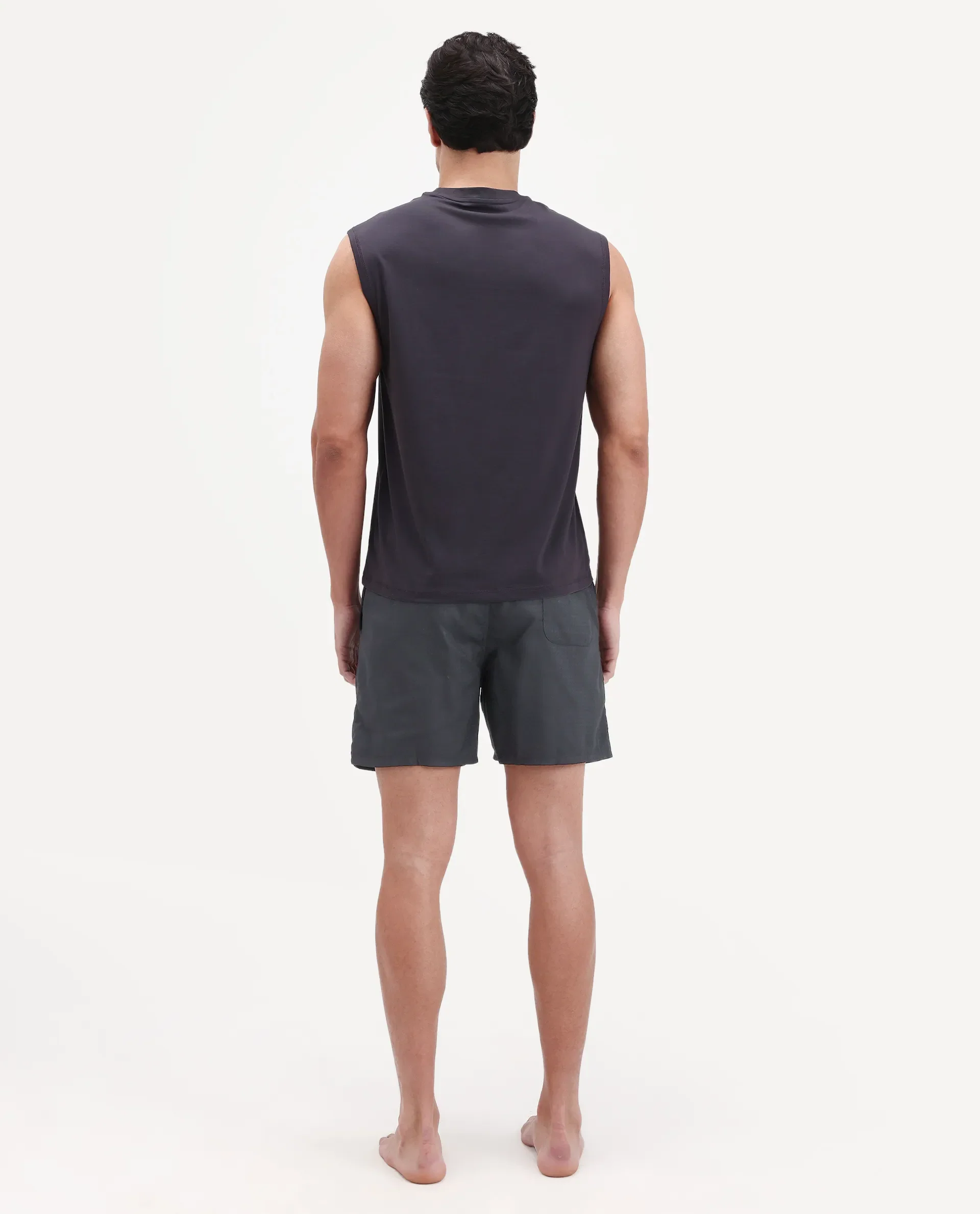 Rare Rabbit Men's Cean Black Cotton Fabric Regular Fit Checks Boxer - Image 10