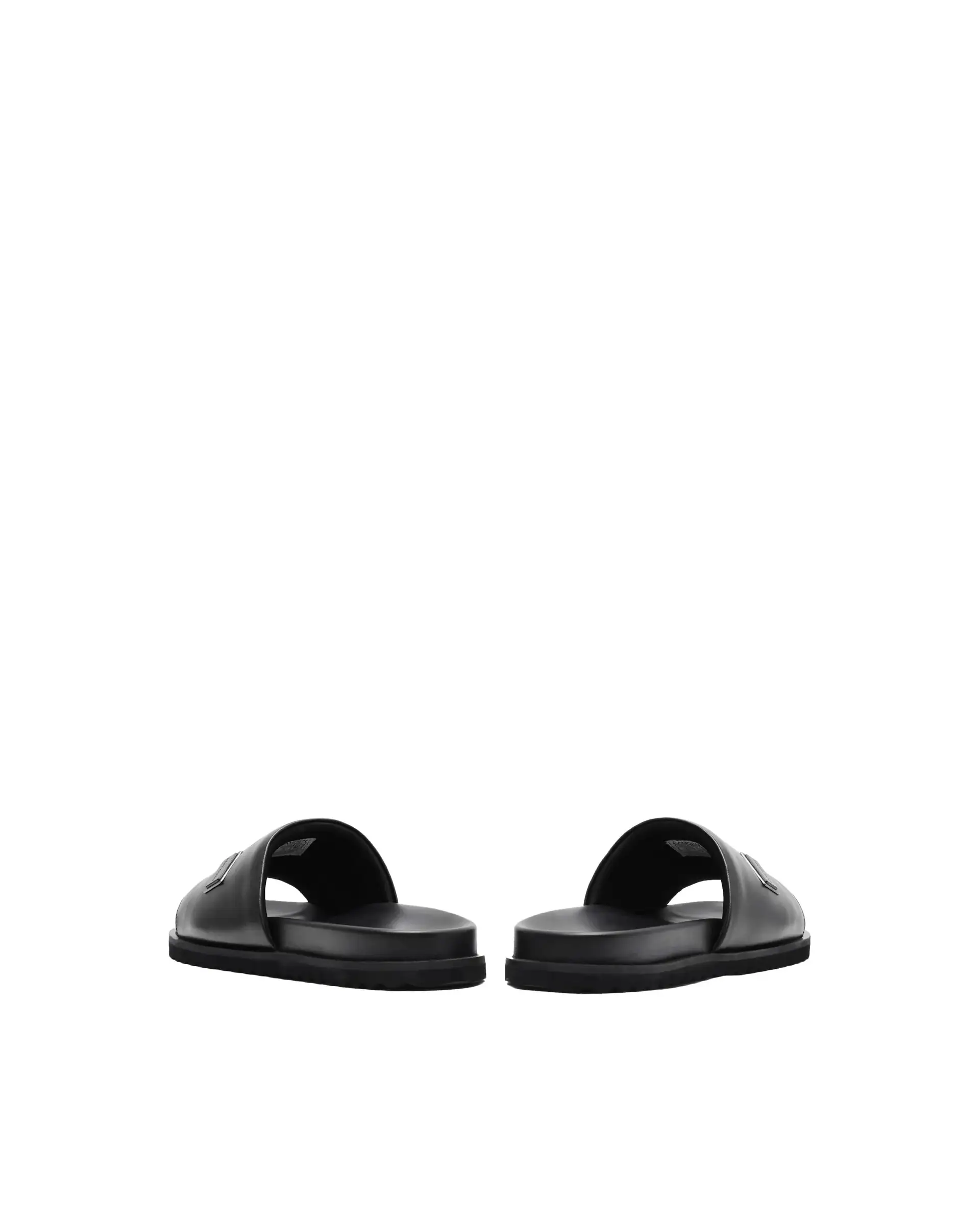 Rare Rabbit Men Camden Black Leather Slip-On Closure Sandal - Image 7