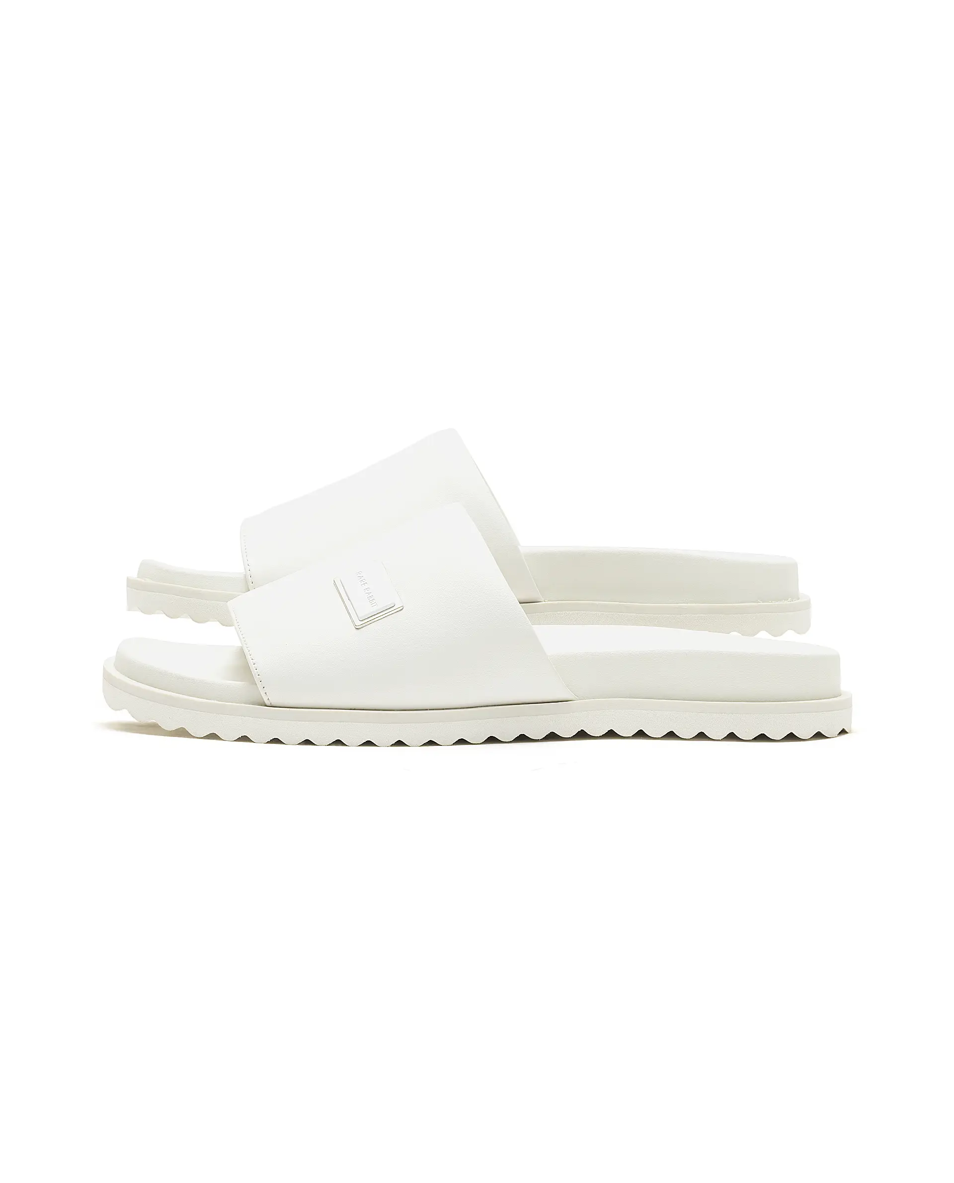 Rare Rabbit Men Camden White Slip-On Closure Sandal - Image 7