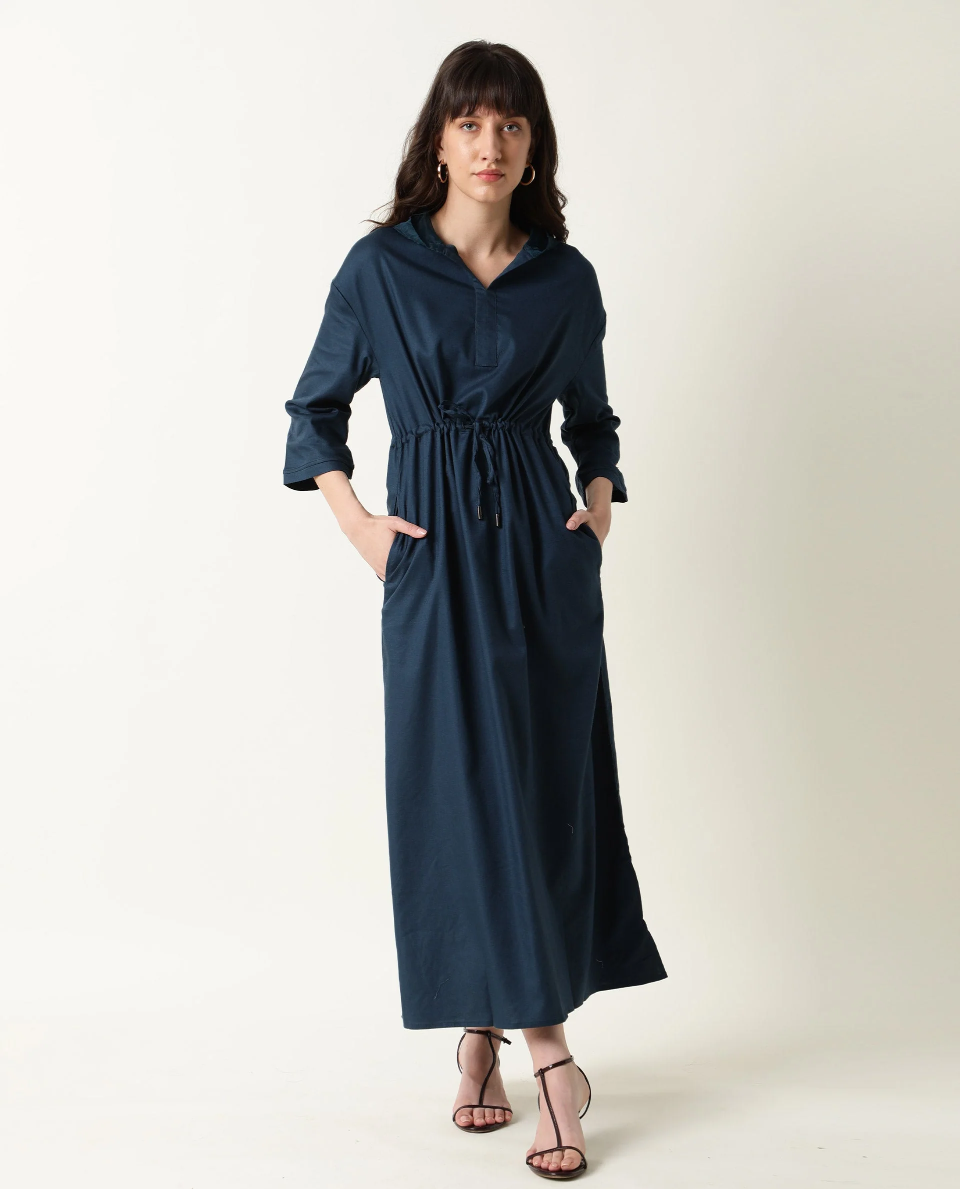 Rareism Women's Chalk Petrol Dress - Image 3
