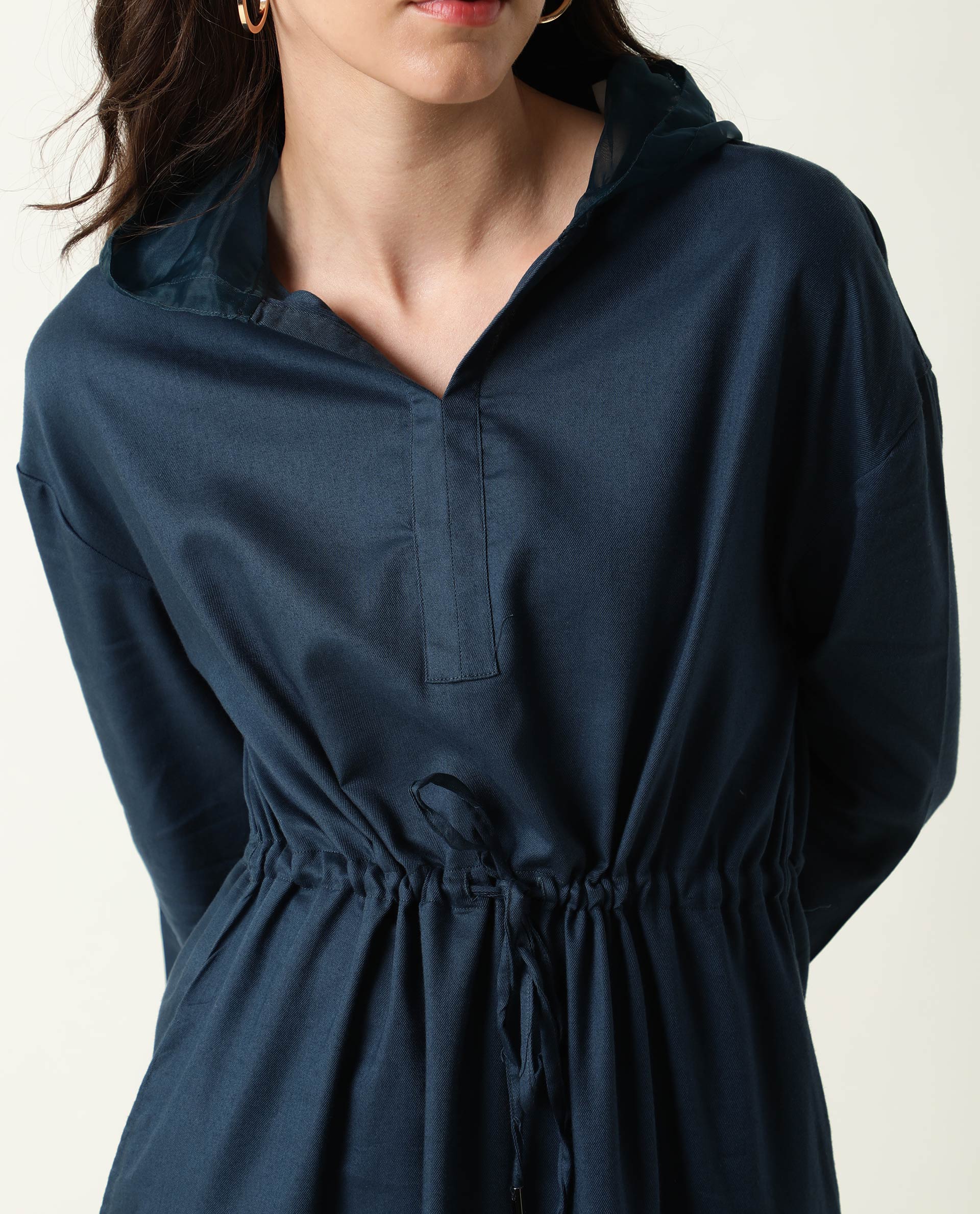 Rareism Women's Chalk Petrol Dress - Image 5