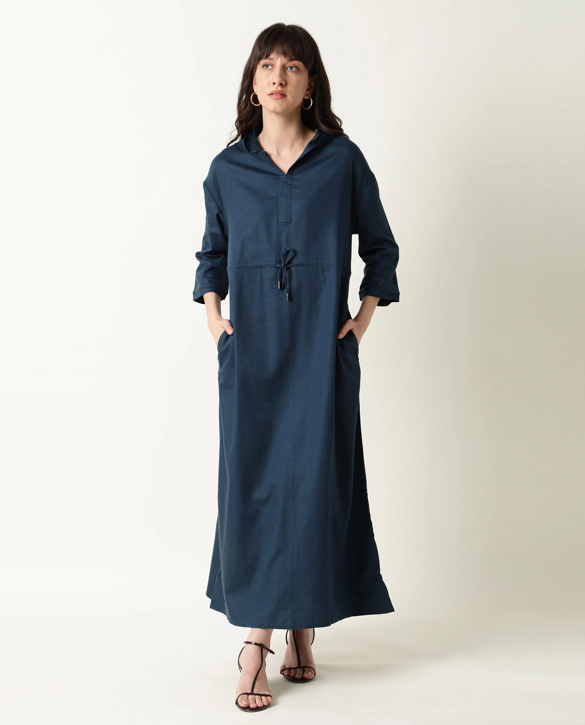 Rareism Women's Chalk Petrol Dress - Image 7
