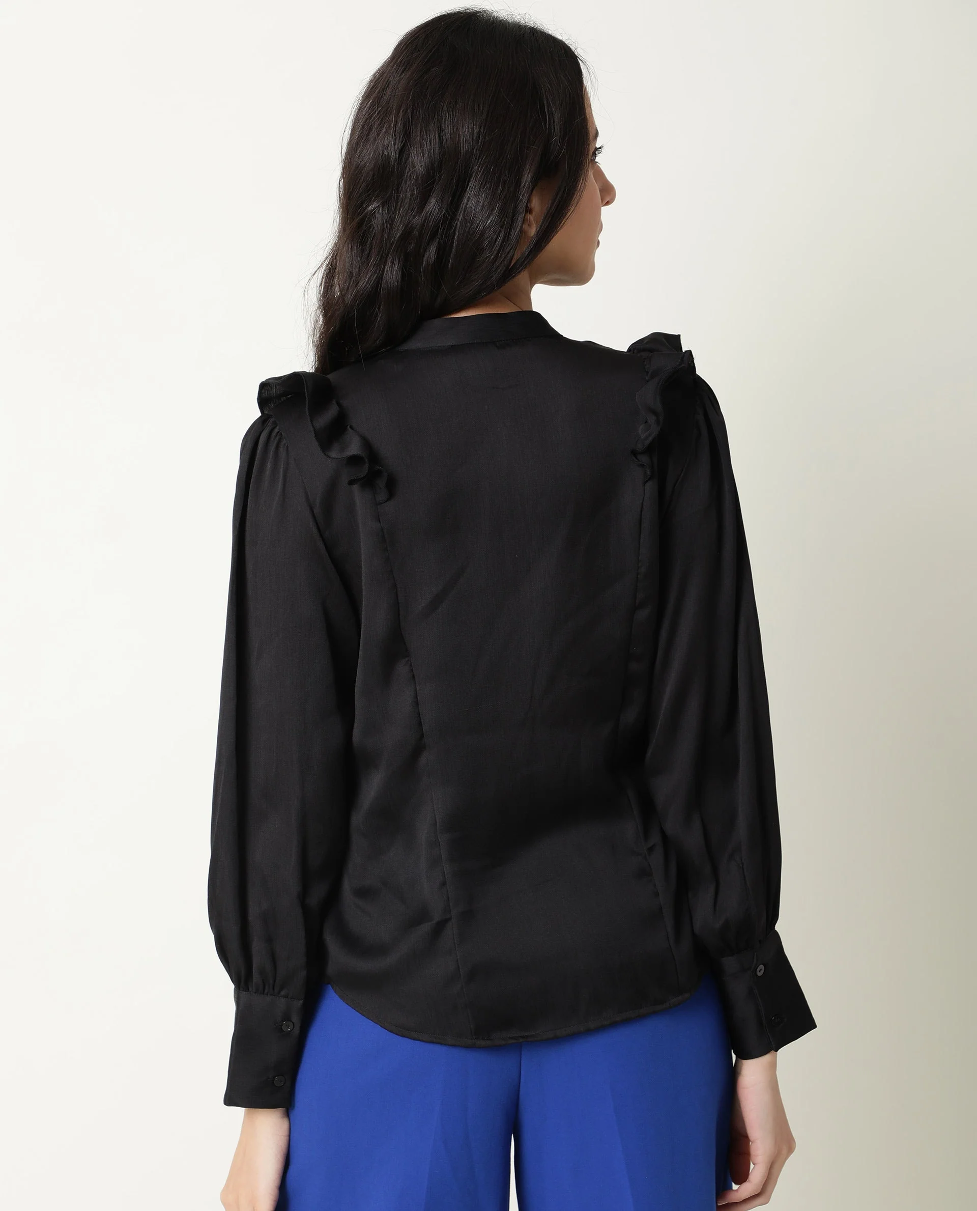 Rareism Women's Chamomile Black Top - Image 6