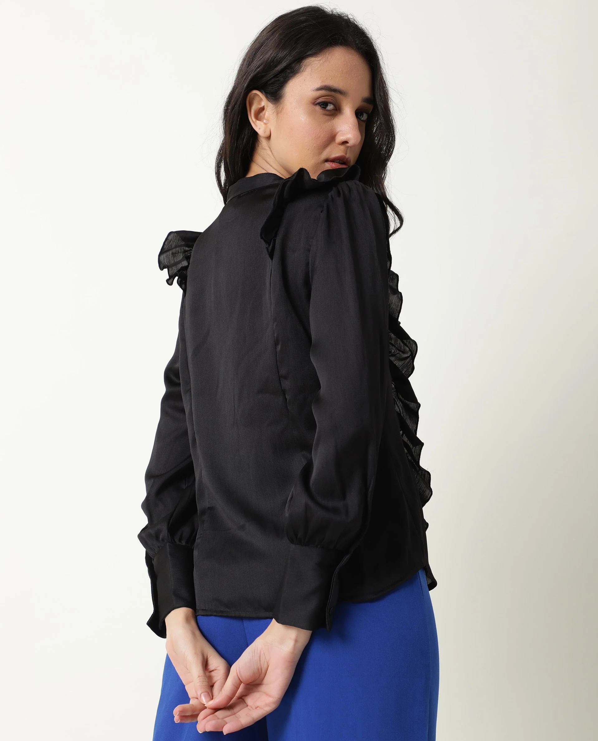 Rareism Women's Chamomile Black Top - Image 7