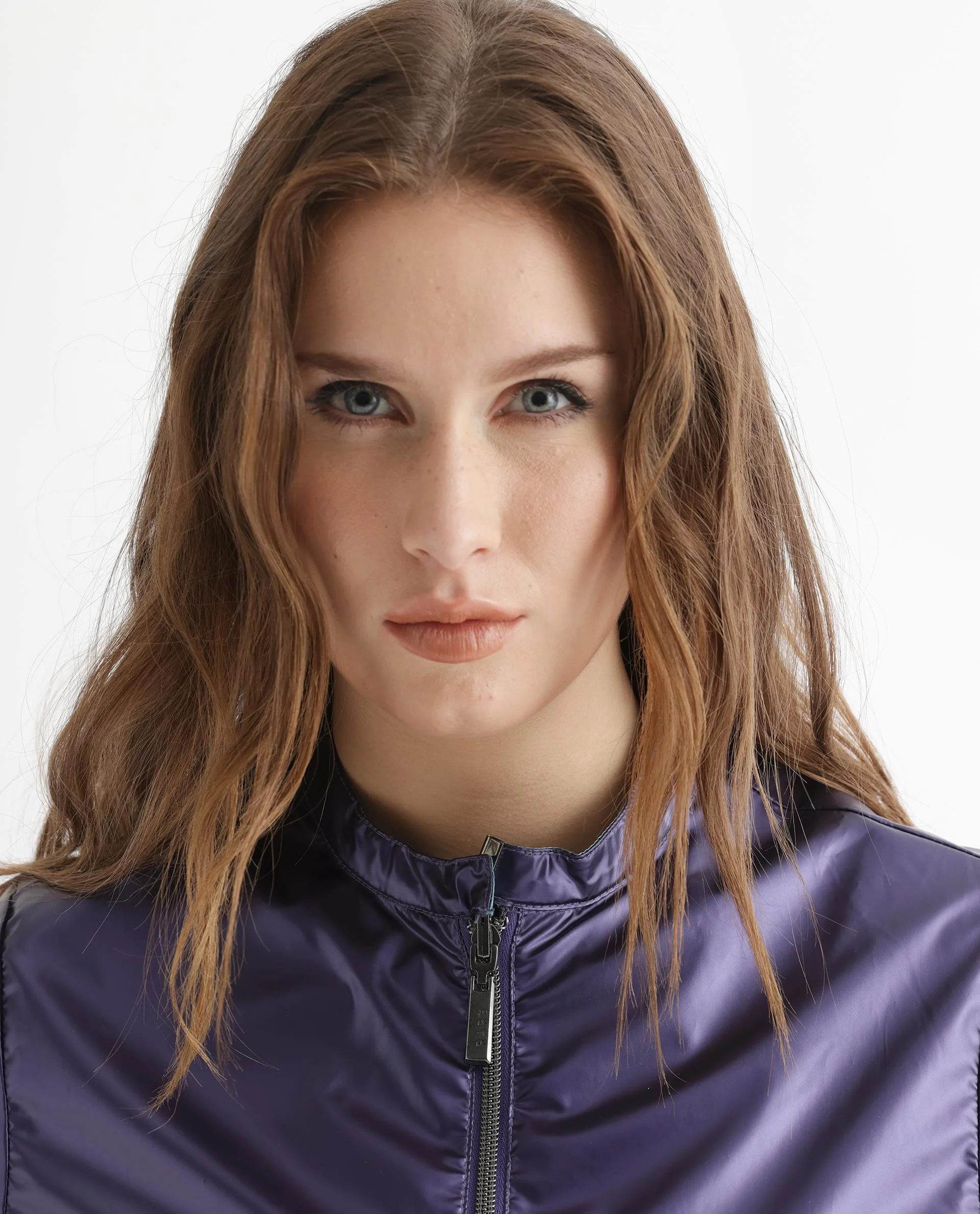 Rareism Women's Charlotte Purple Polyester Mandarin Collar Plain Regular Fit Jacket - Image 10