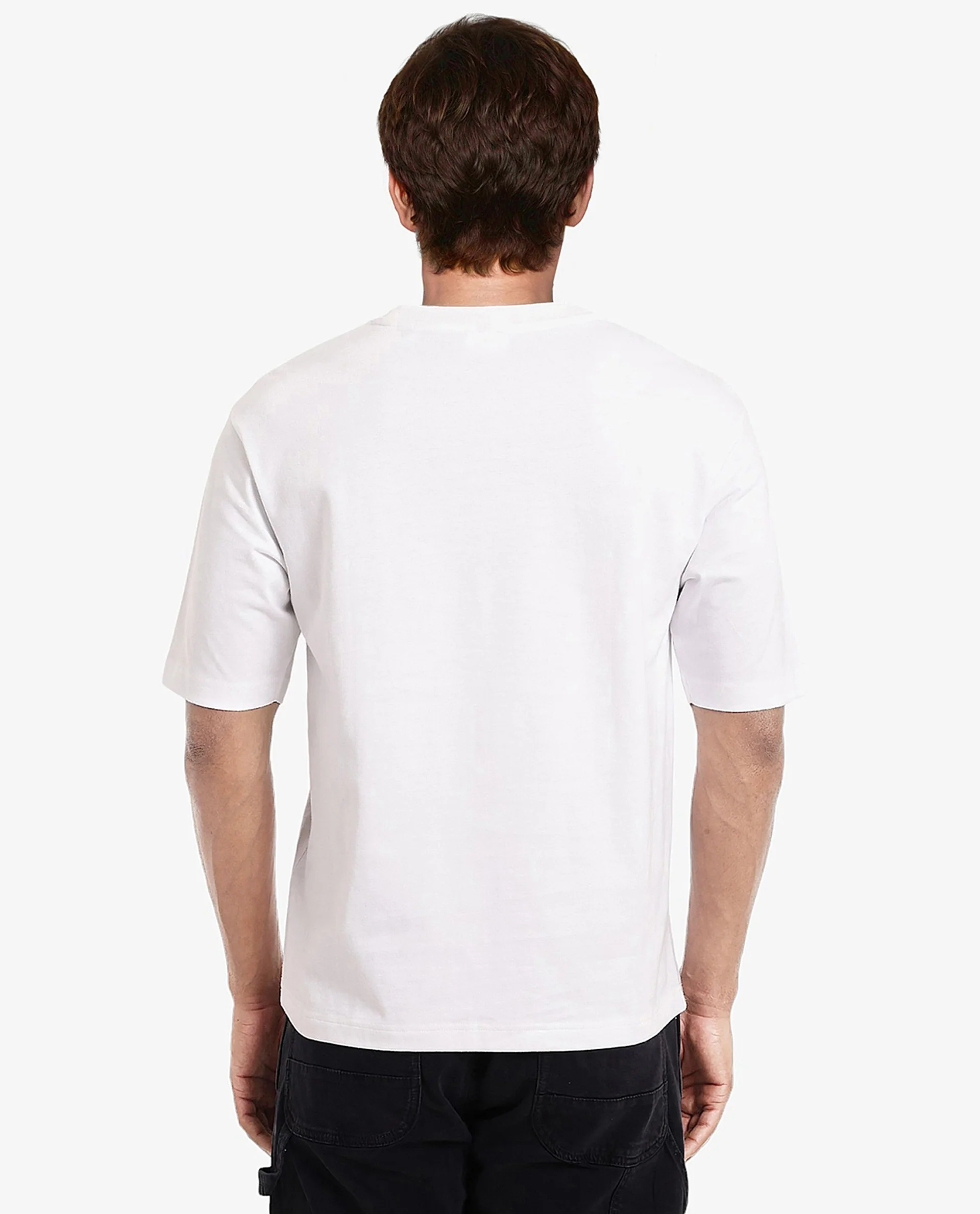 Rare Rabbit Men's Chess White Cotton Graphic Print Regular Fit Half Sleeve Crew Neck T-Shirt - Image 6