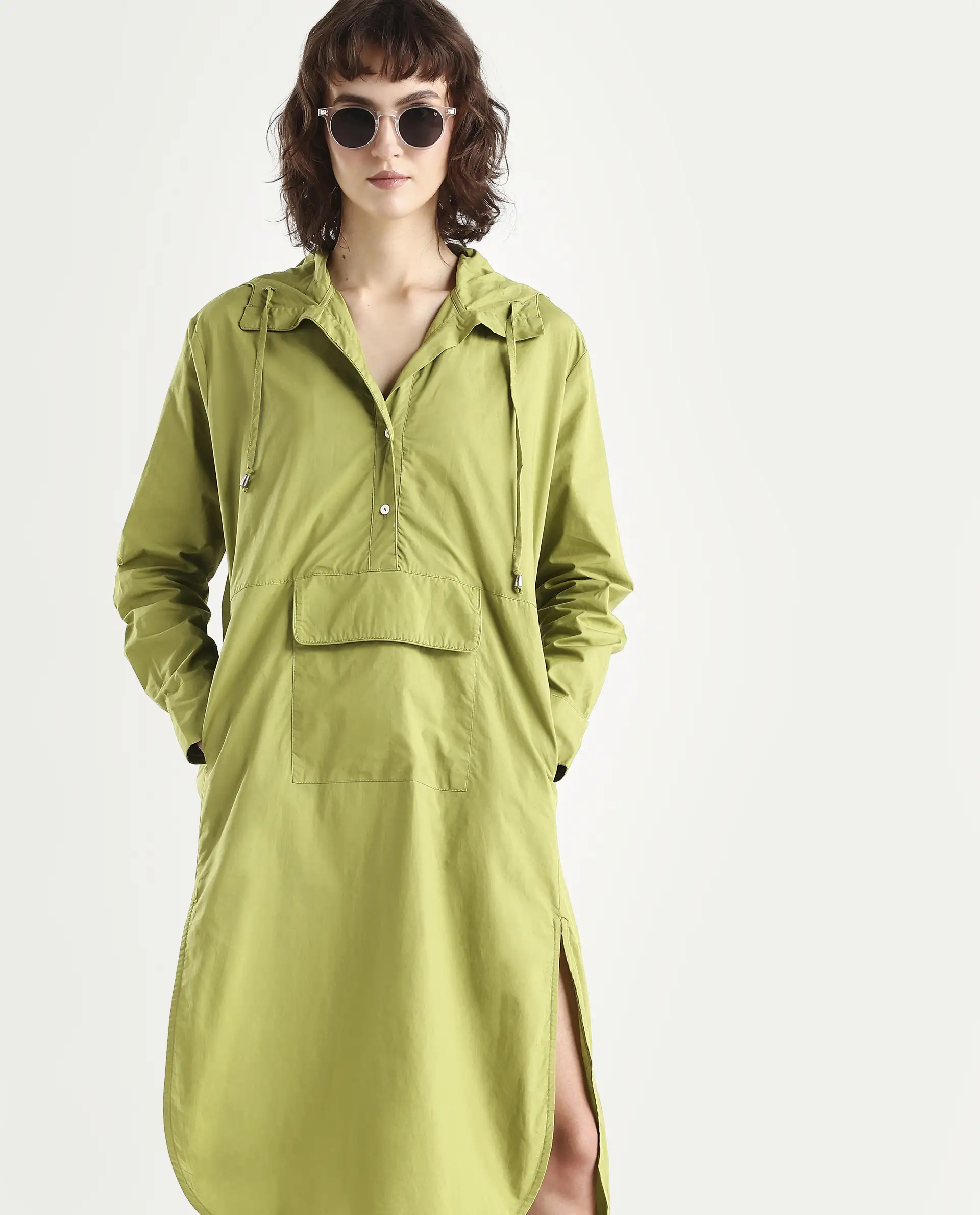 Rareism Women's Chills Green Dress - Image 2