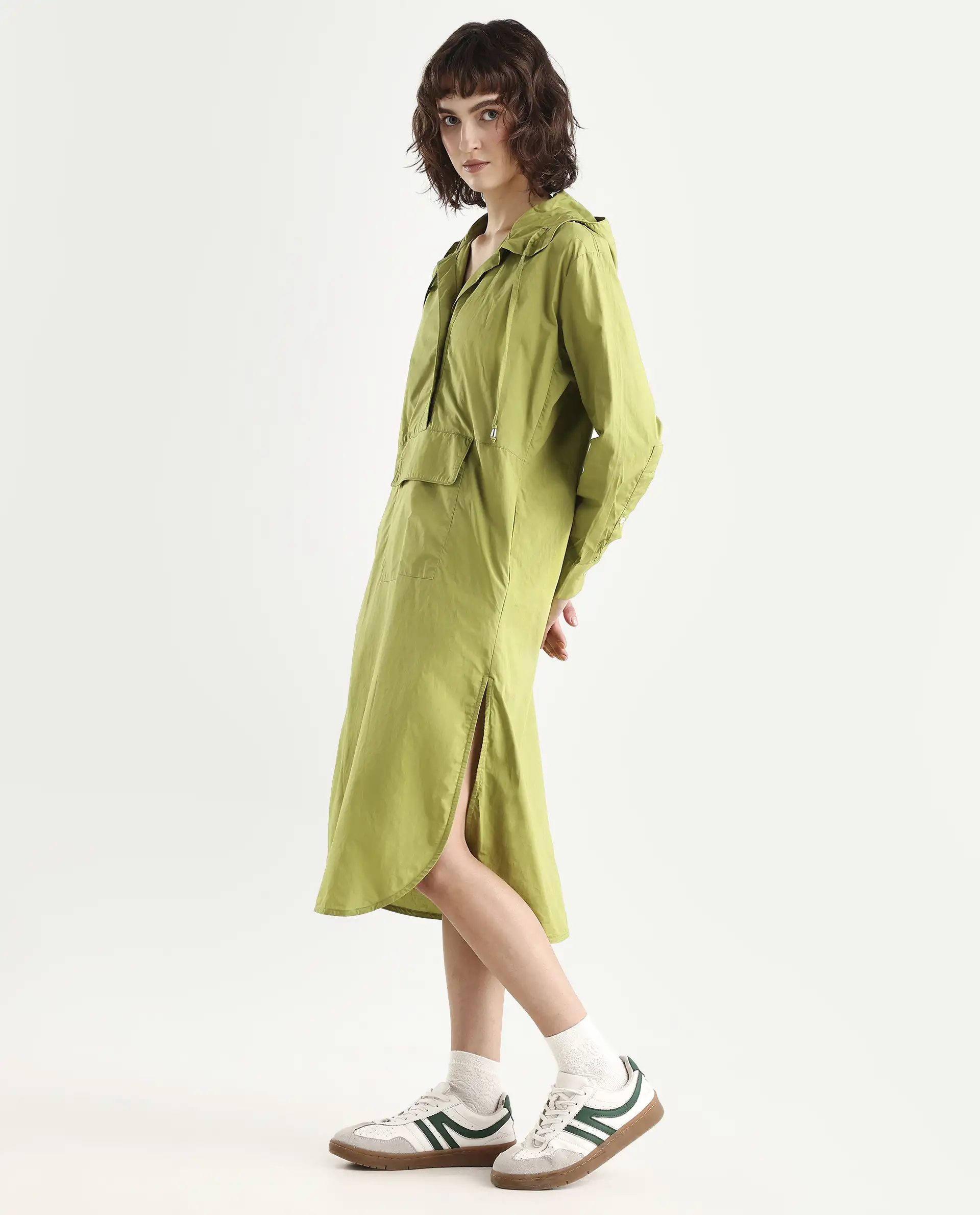 Rareism Women's Chills Green Dress - Image 5