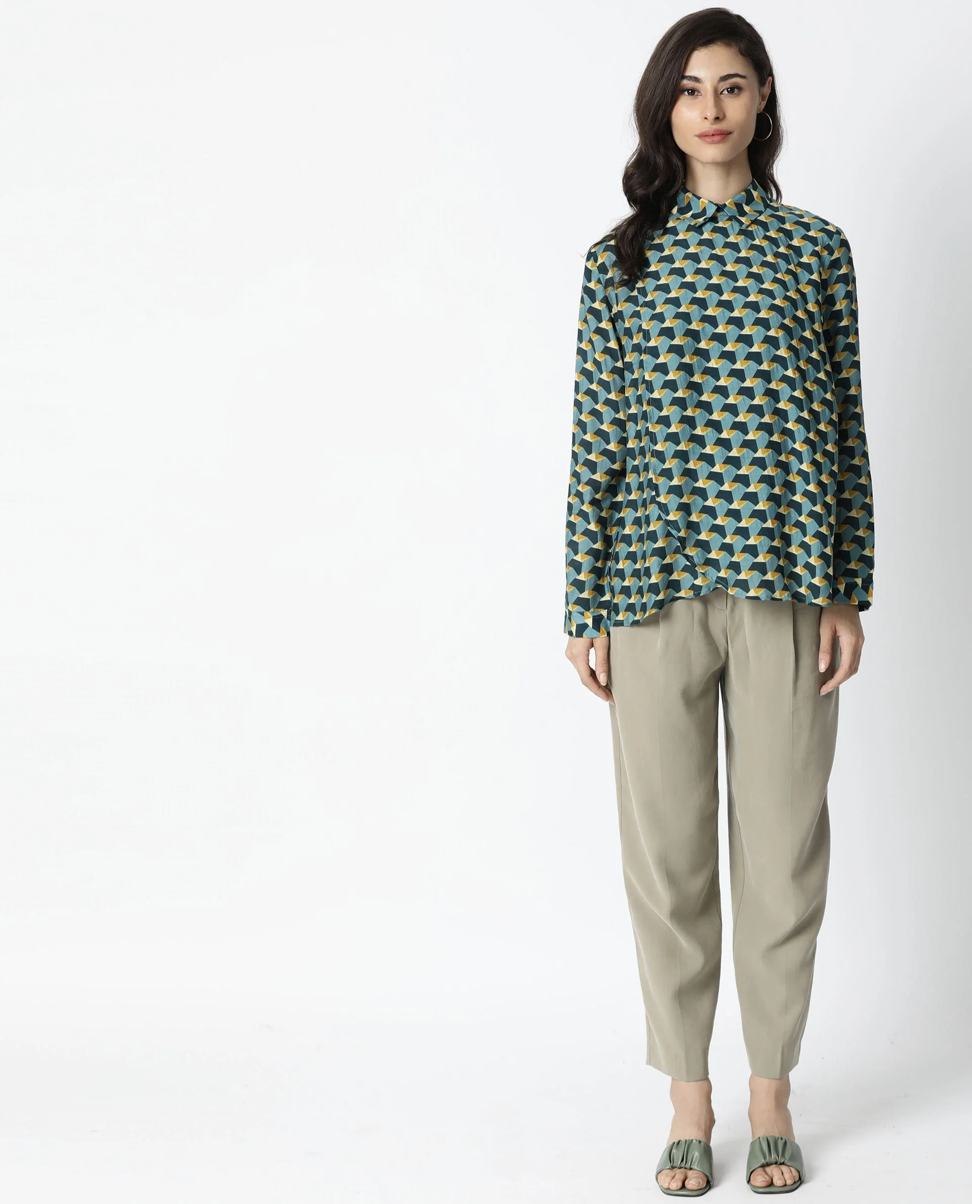 Rareism Women's Chrysa Mustard Top - Image 2