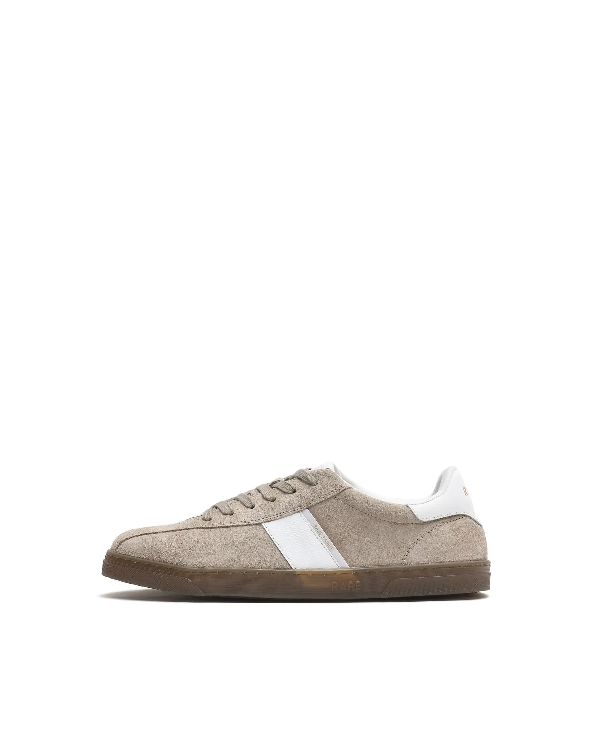 Rare Rabbit Men Classo Dark Beige Lace-Up Closure Sneaker - Image 9