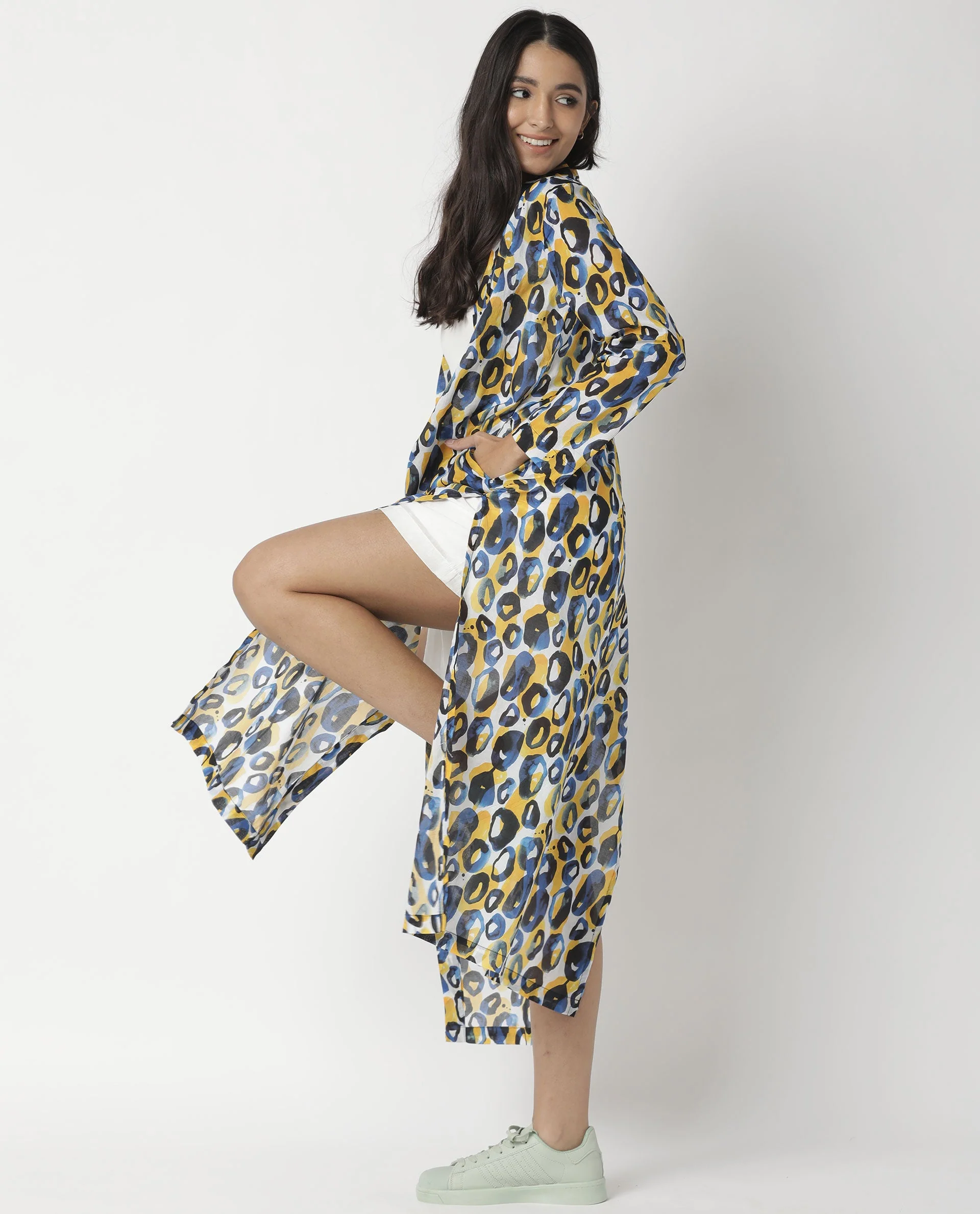 Rareism Women's Clinic Yellow Outer Wear - Image 3