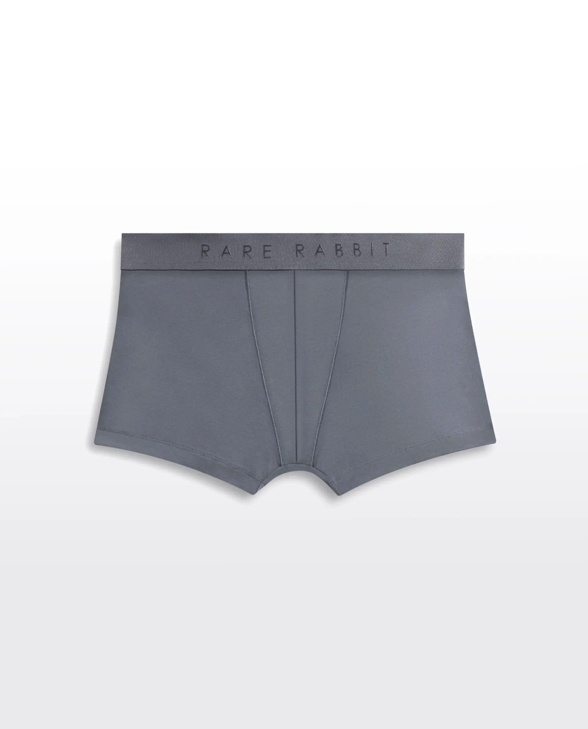 Rare Rabbit Men Close Grey Soft Cotton Stretch Trunks - Image 7
