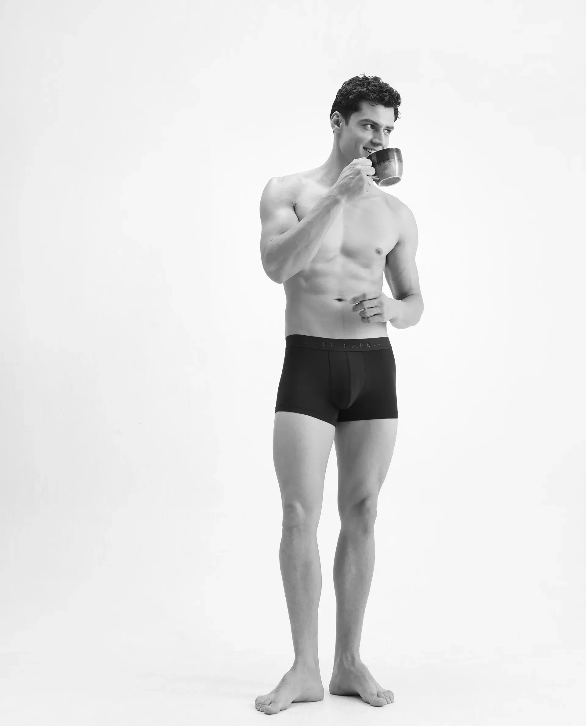 Rare Rabbit Men Close Prune Soft Cotton Stretch Trunks - Image 4