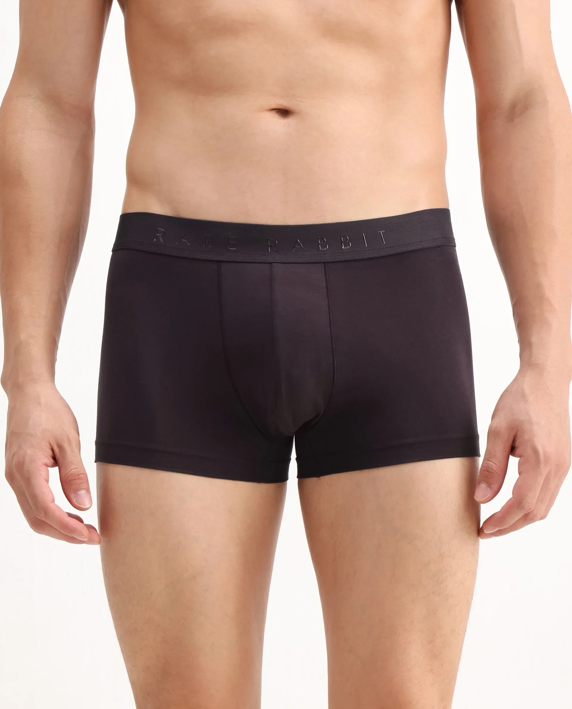 Rare Rabbit Men Close Prune Soft Cotton Stretch Trunks - Image 5
