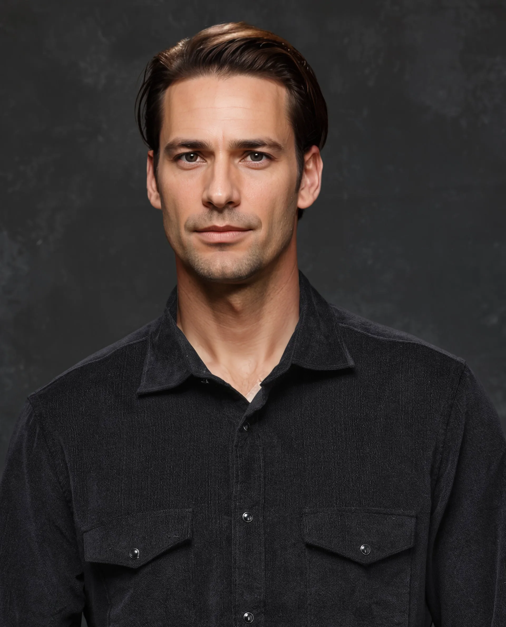 Rare Rabbit Men's Cordin-2 Black Cotton Plain Regular Fit Full Sleeve Collared Shirt - Image 5
