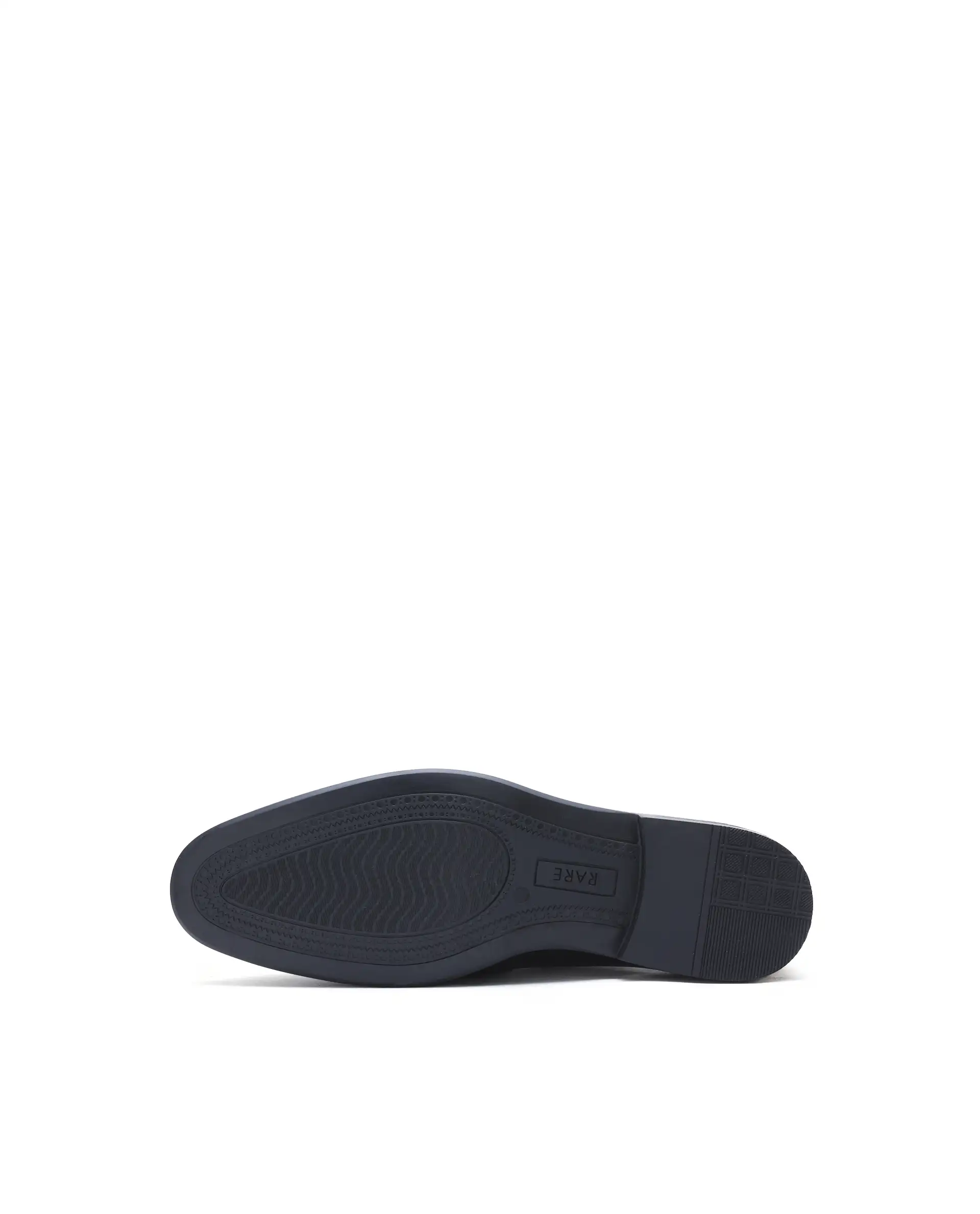 Rare Rabbit Men's Corto Black Leather Mocassin - Image 6