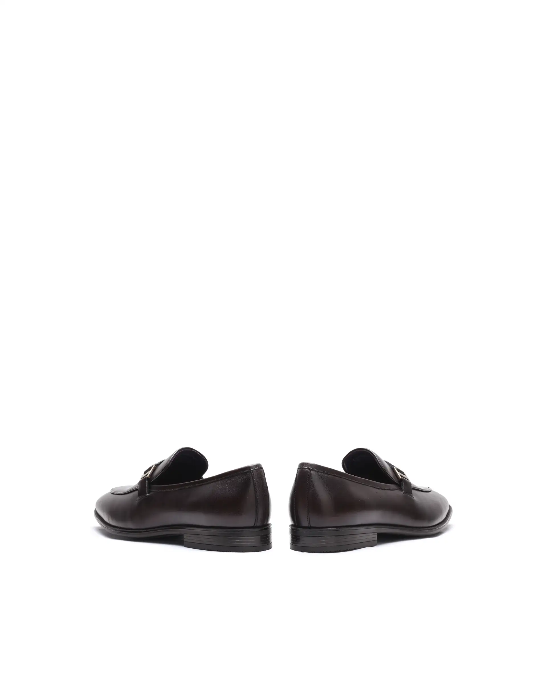 Rare Rabbit Men's Corto Brown Leather Mocassin - Image 6