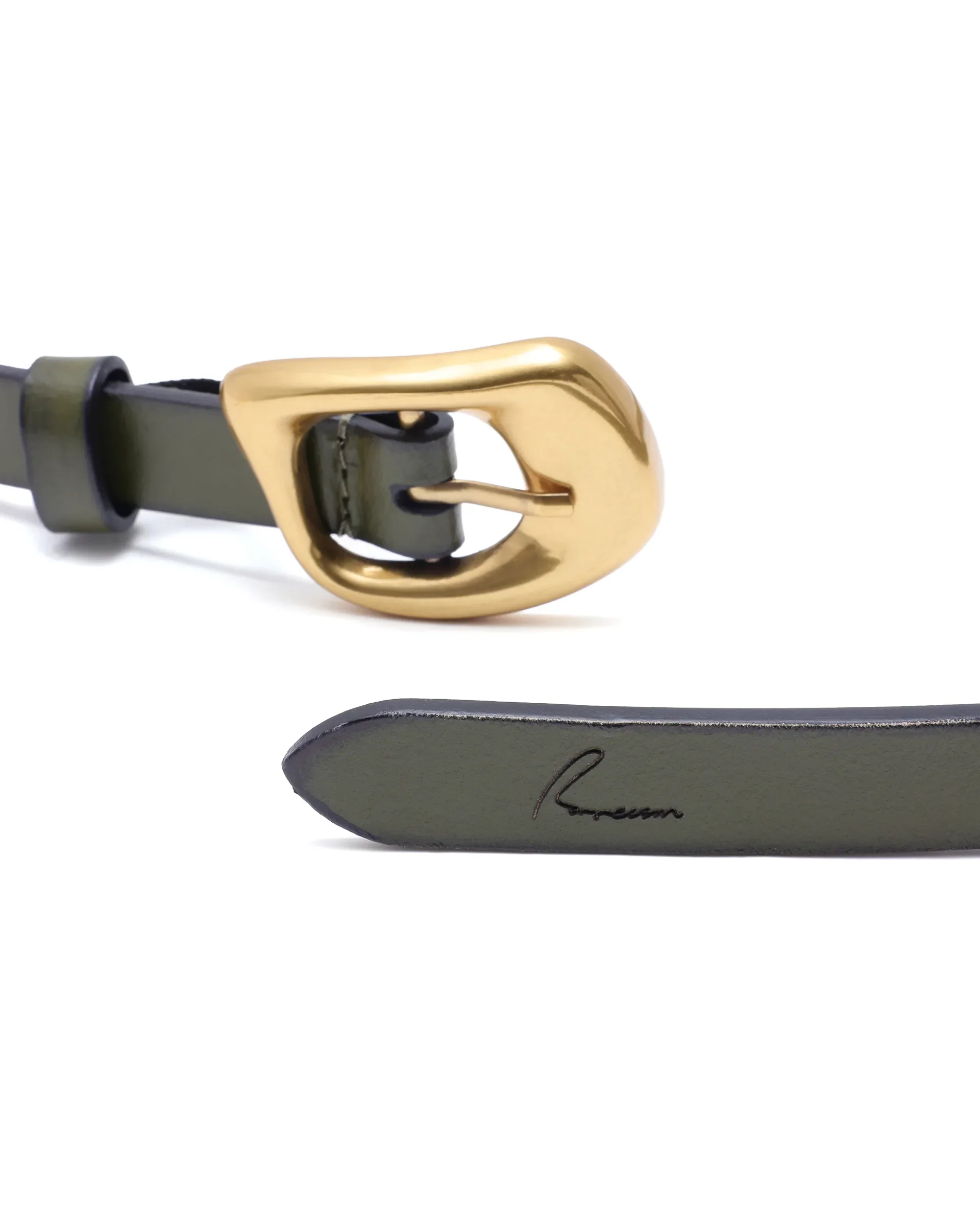 Rareism Women Cove Olive Belt - Image 3